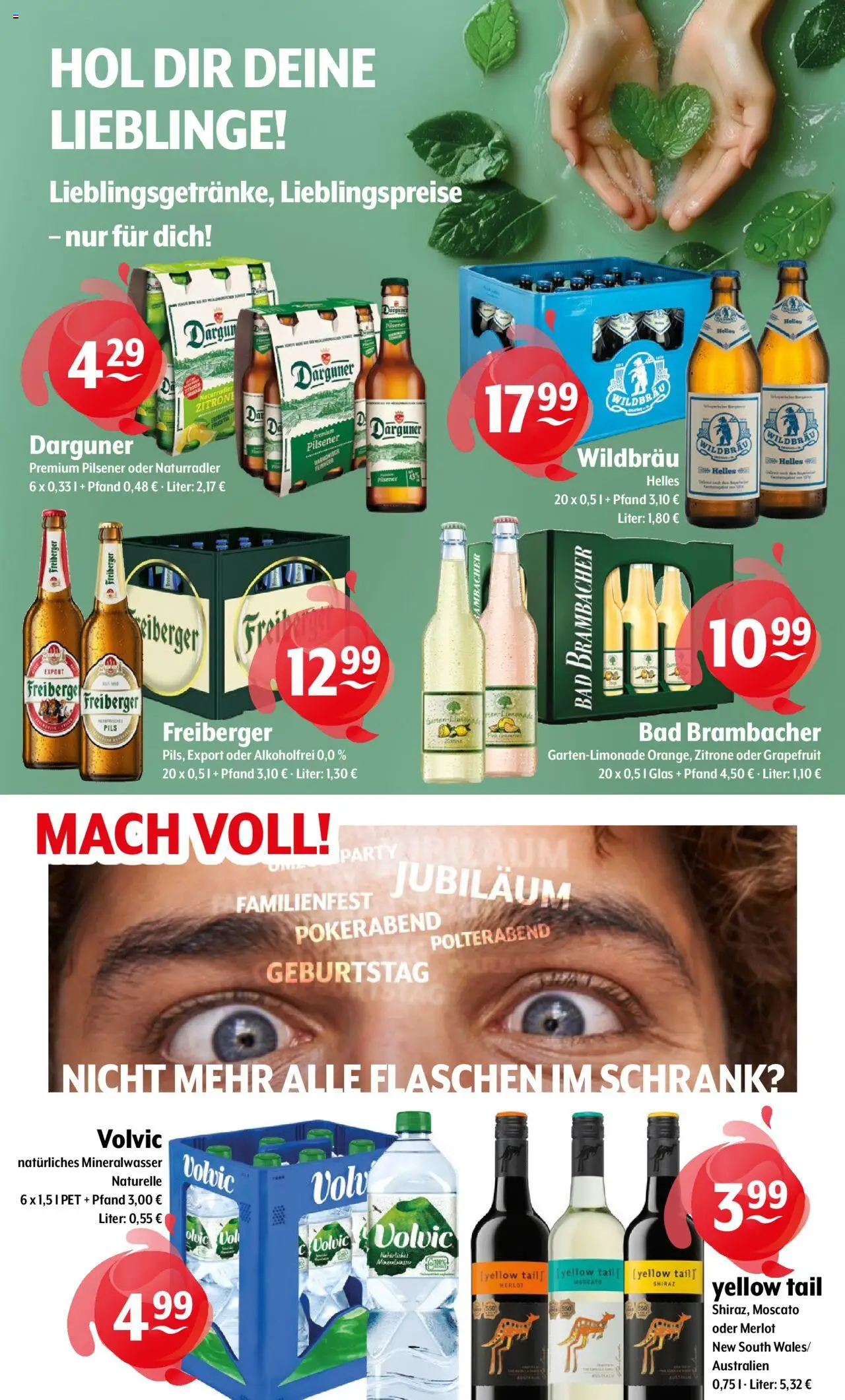 Getränke Hoffmann Prospekt 	 – gültig ab 29.09.2025 | Seite: 11 | Produkte: Merlot, Mineralwasser, Grapefruit, Zitrone