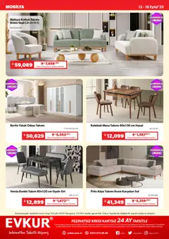 Evkur Katalog - 12.09.2025 tarihinden itibaren geçerlidir | Sayfa: 11 | Ürünler: Yatak odası takımı, Masa, Krem, Koltuk takımı