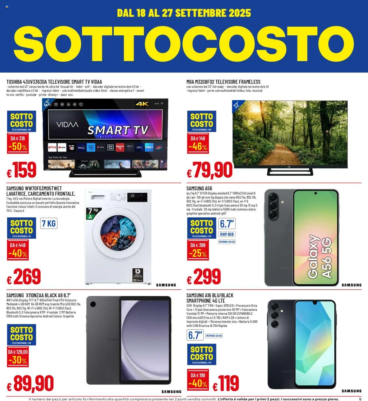 Volantino Galassia del 18.09.2025 | Pagina: 5