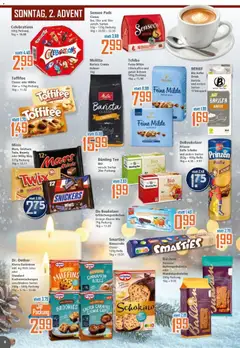 Klaas & Kock Prospekt ab 01.12.2025 gültig | Seite: 8 | Produkte: Smarties, Celebrations, Twix, Toffifee