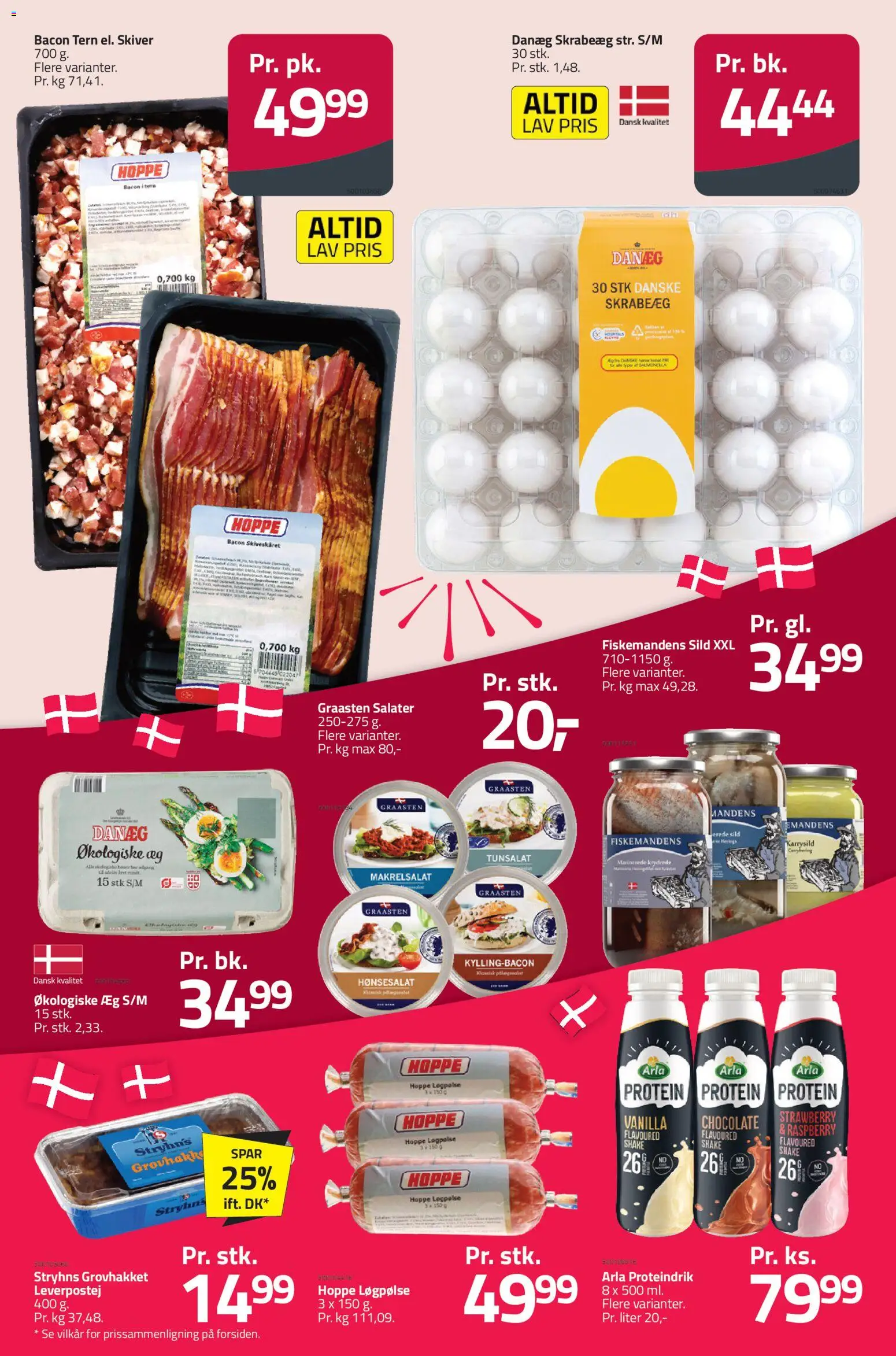 Fleggaard tilbudsavis – gyldig fra 04.03.2026 | Side: 21 | Produkter: Vestido de festa, Leverpostej, Sild, Bacon