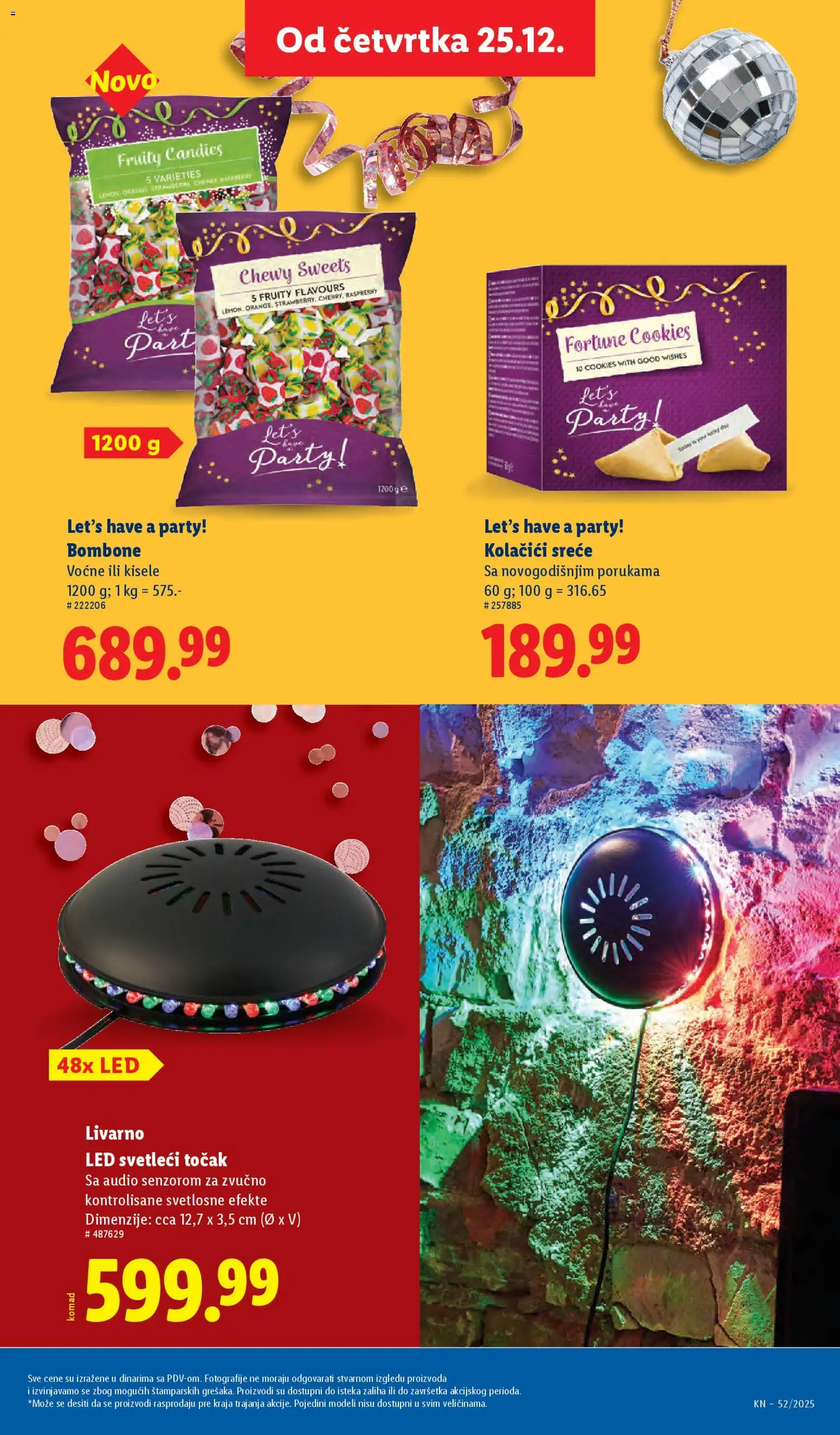 Lidl katalog - važi od 25.12.2025 | Strana: 41 | Proizvode: Bombone, Kolačići, Audio