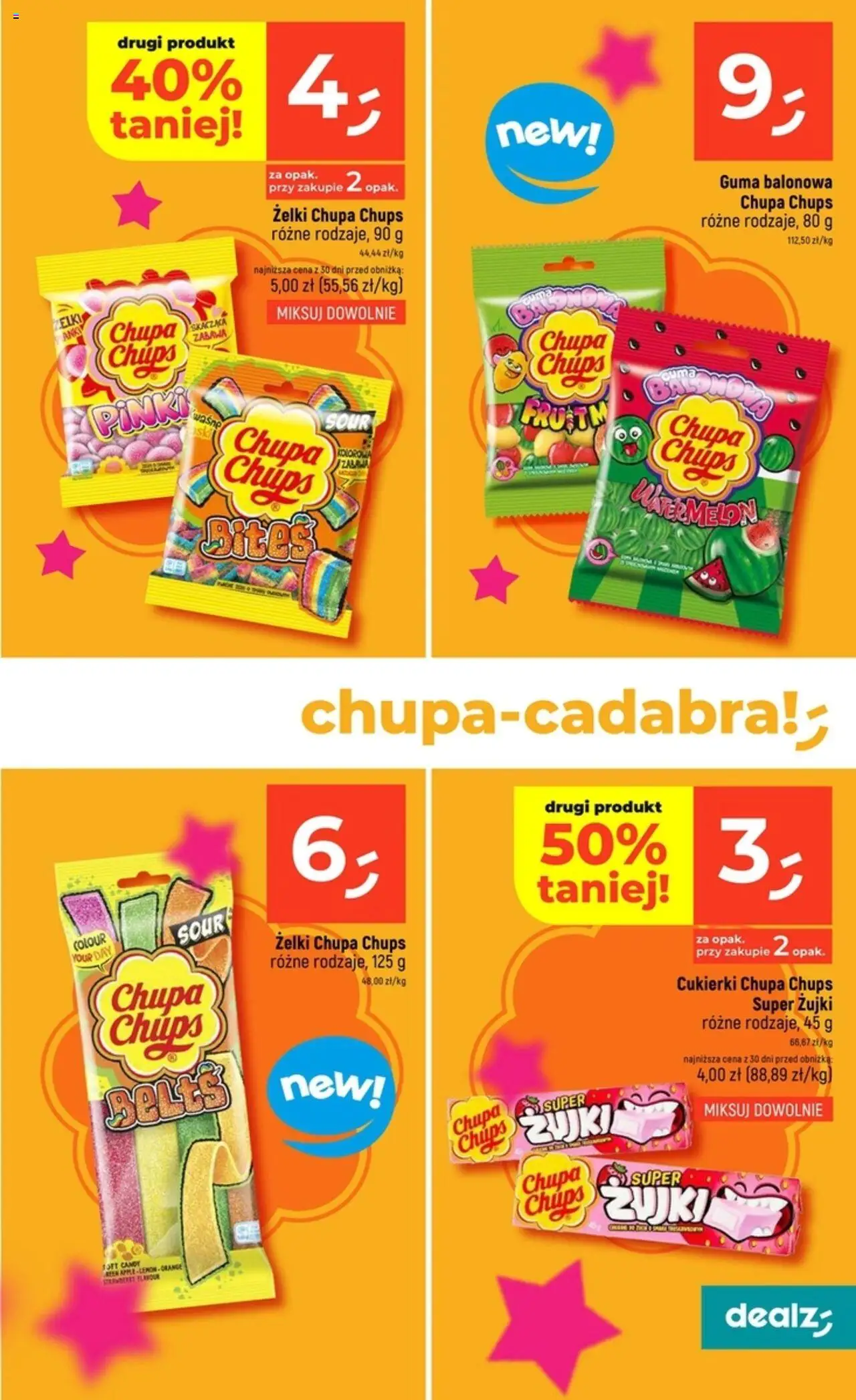 Dealz Gazetka od 14.08.2025 | Strona: 15 | Produkty: Żelki, Cukierki