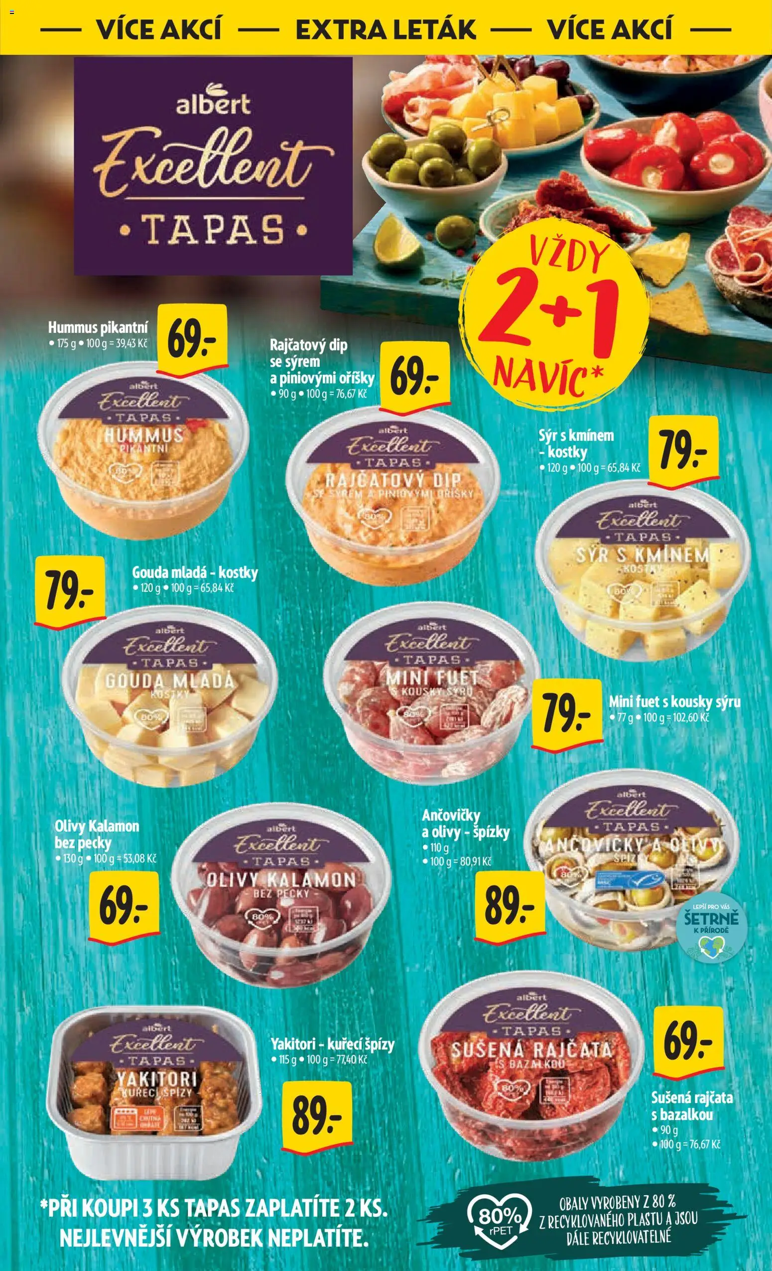 Albert Black Friday od 12.11.2025 | Strana: 43 | Produkty: Špíz, Hummus, Oříšky, Kostky