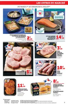  | Page: 9 | Produits: Pavé de saumon, Poissonnerie, Poivre, Jambon