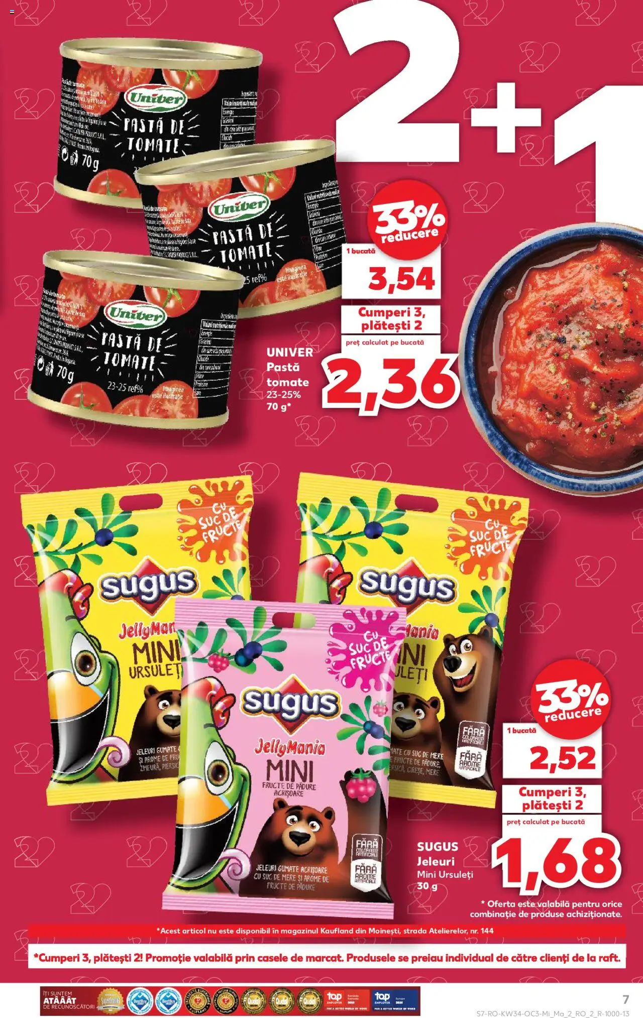 Kaufland RO akciós ujság - amely érvényes a következő dátumtól: 20.08.2025 | Oldal: 7