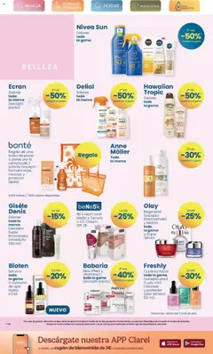 Clarel folleto │ válido desde el 02.07.2025 | Página: 2 | Productos: Bronceador, BB cream, Crema, Neceser