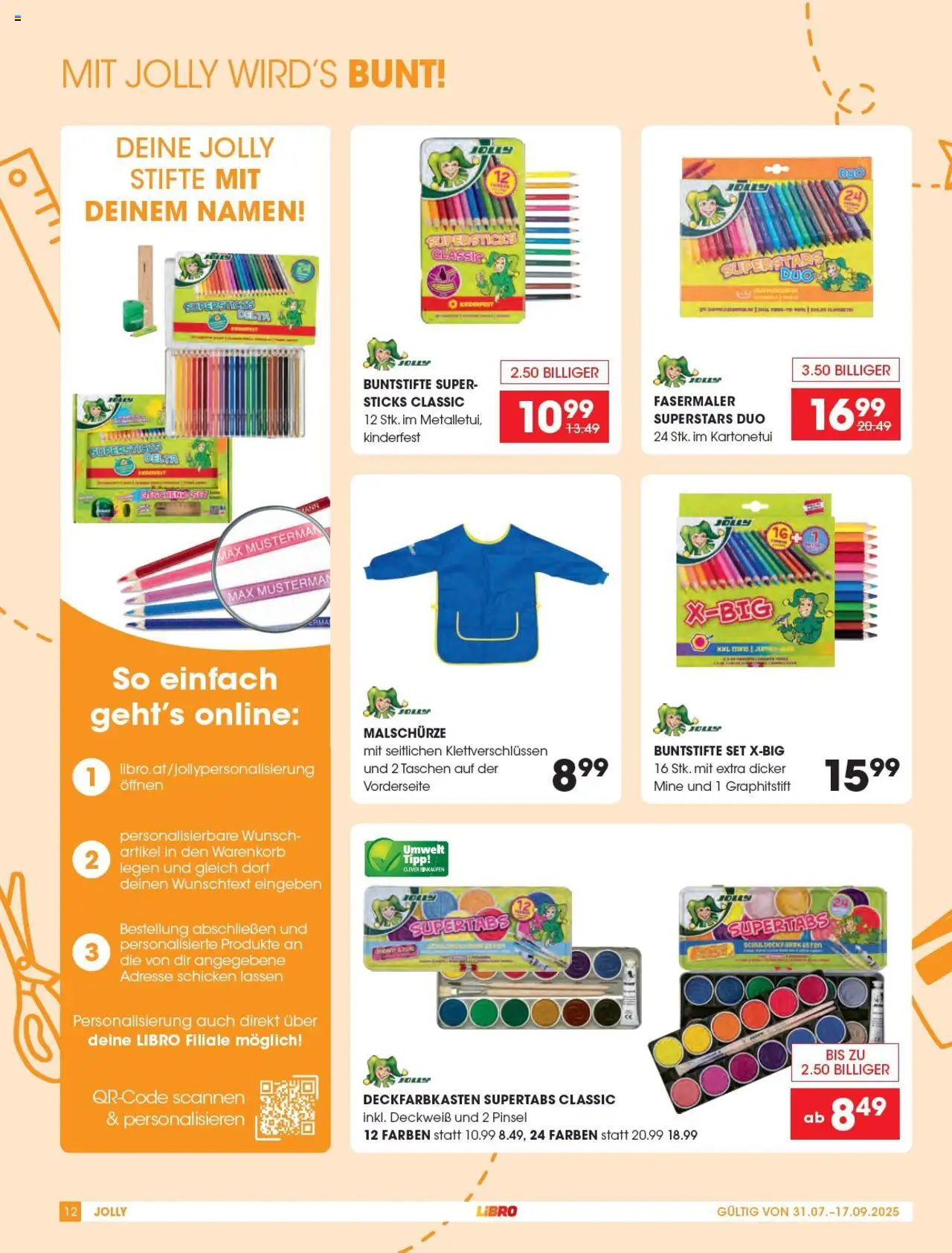 Libro Schulkatalog gültig ab 31.07.2025 | Seite: 12 | Produkte: Pinsel