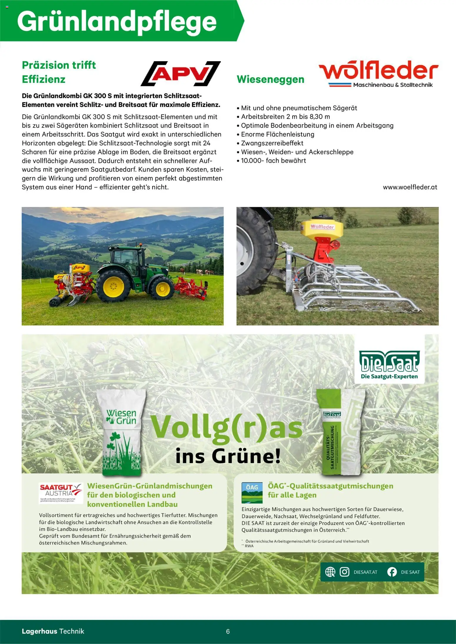 Lagerhaus Grünland-Kompetenz erfahren gültig ab 01.10.2025 | Seite: 6