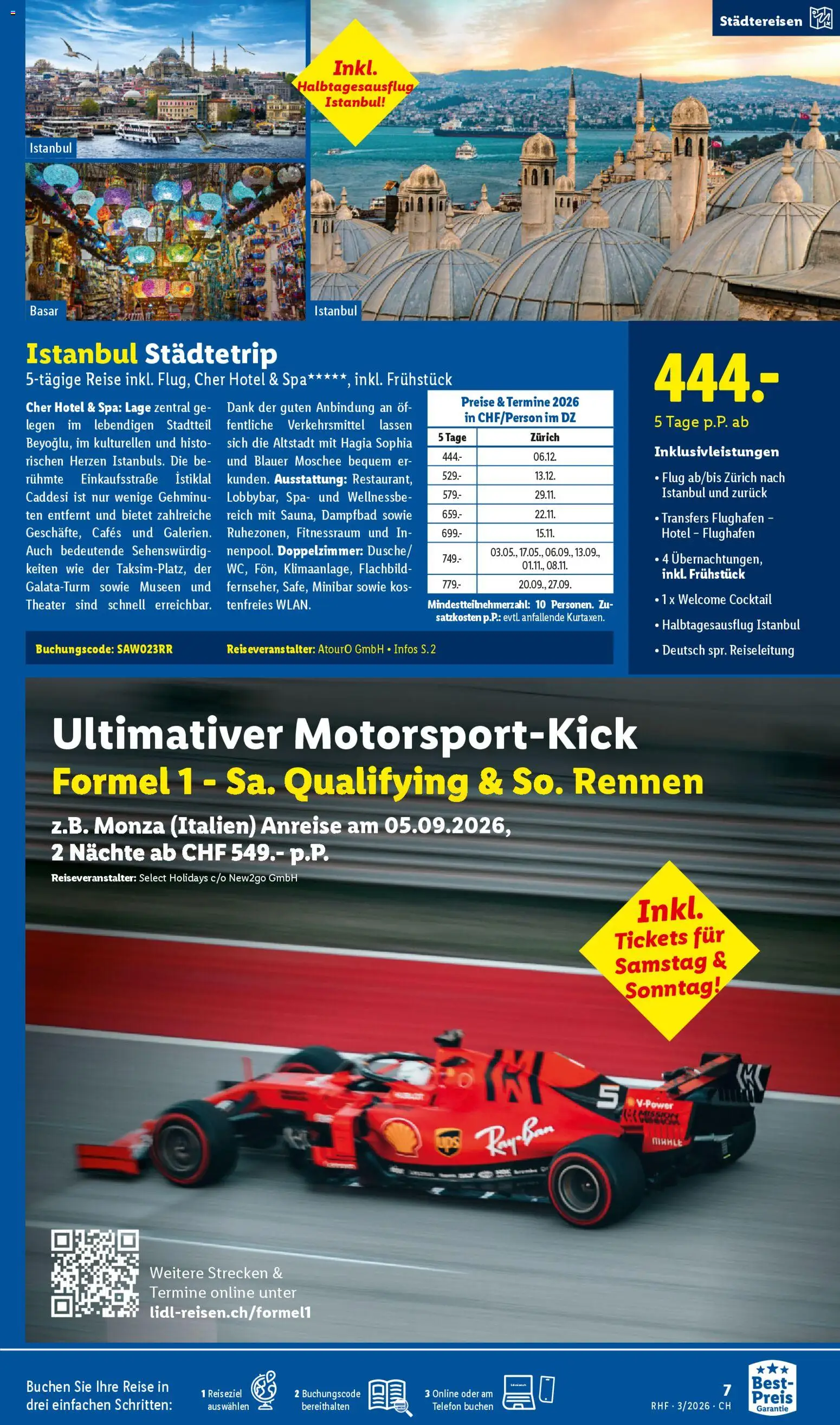 Lidl Aktionen Reisen März – gültig ab 28.02.2026 | Seite: 7 | Produkte: Telefon