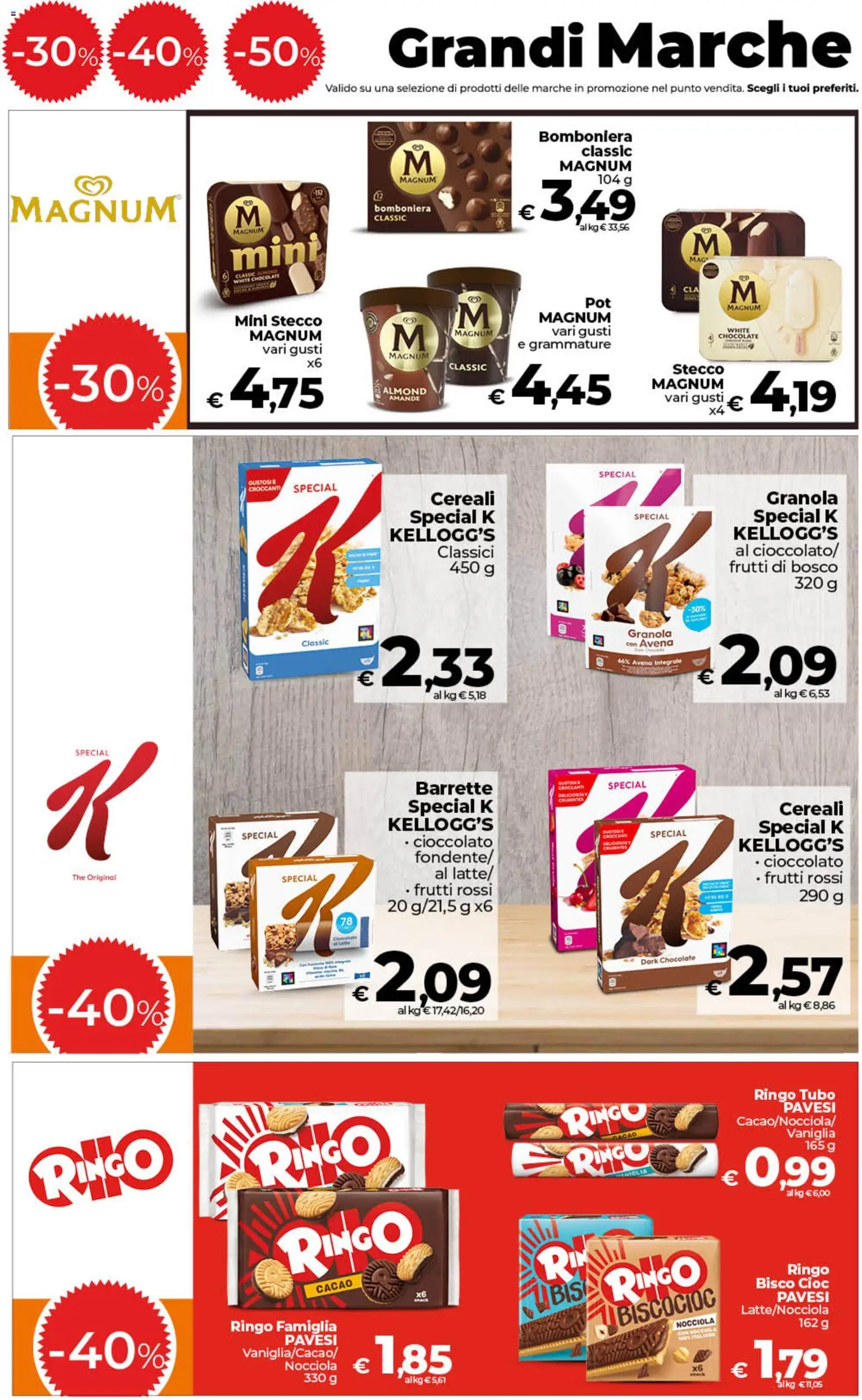 Volantino COOP del 13.02.2026 | Pagina: 6 | Prodotti: Cioccolato, Cereali, Tubo, The
