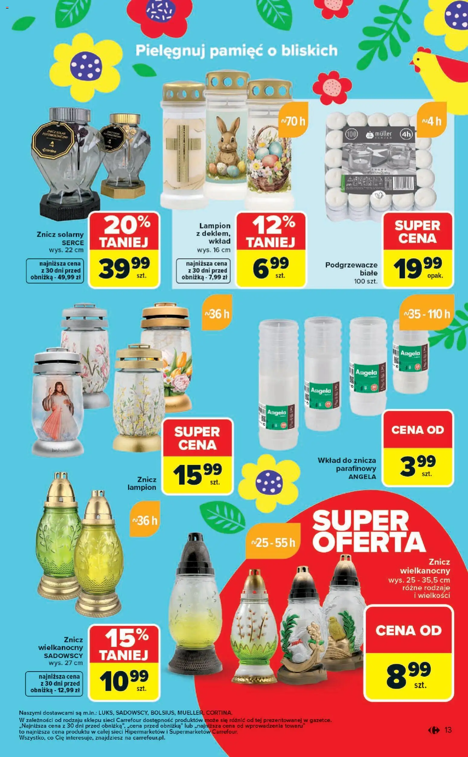 Carrefour gazetka - Wielkanoc cieszy bardziej od 09.03.2026 | Strona: 13