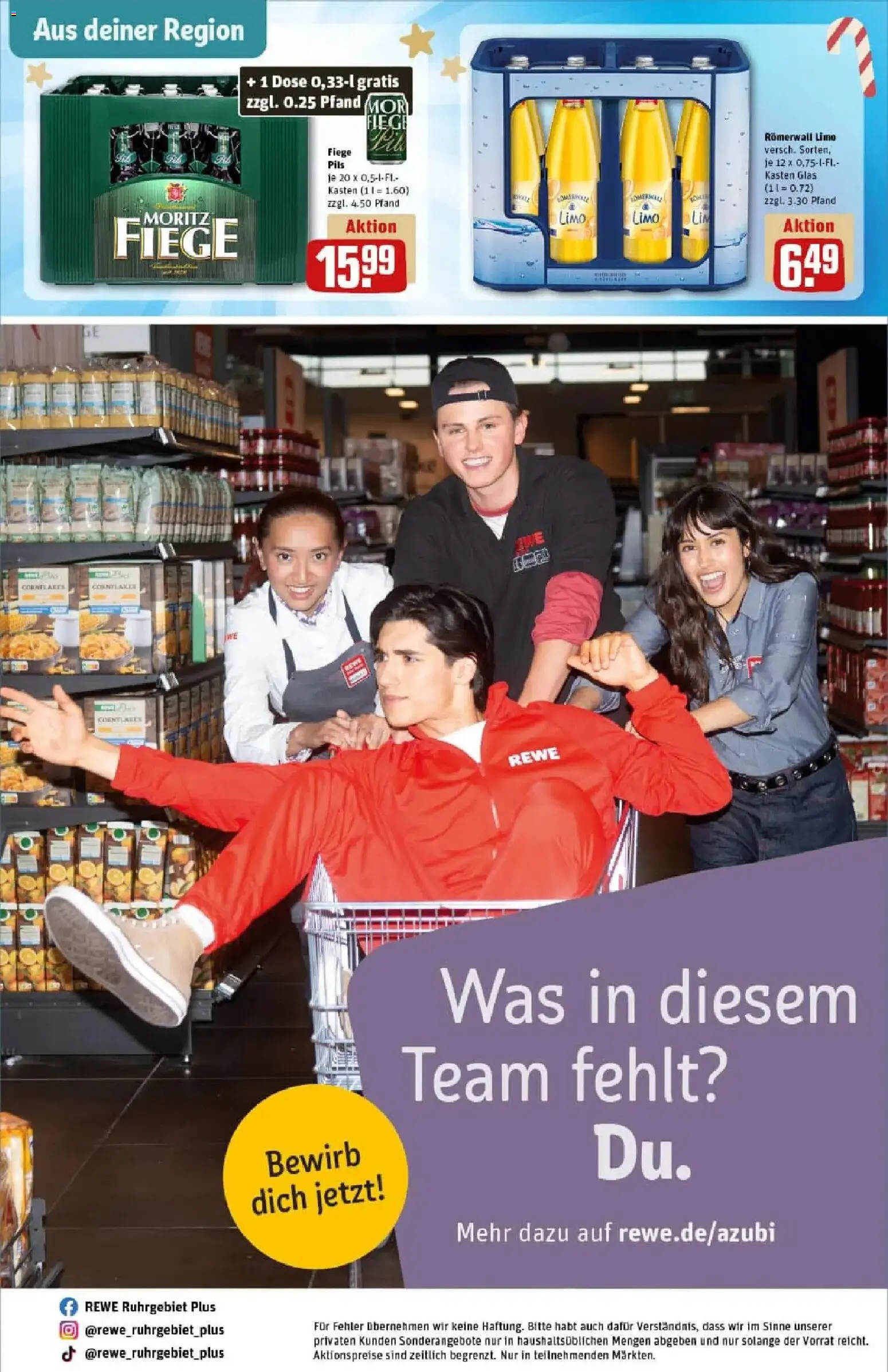 Rewe prospekt Recklinghausen	 – gültig ab 01.12.2025 | Seite: 29 | Produkte: Pils