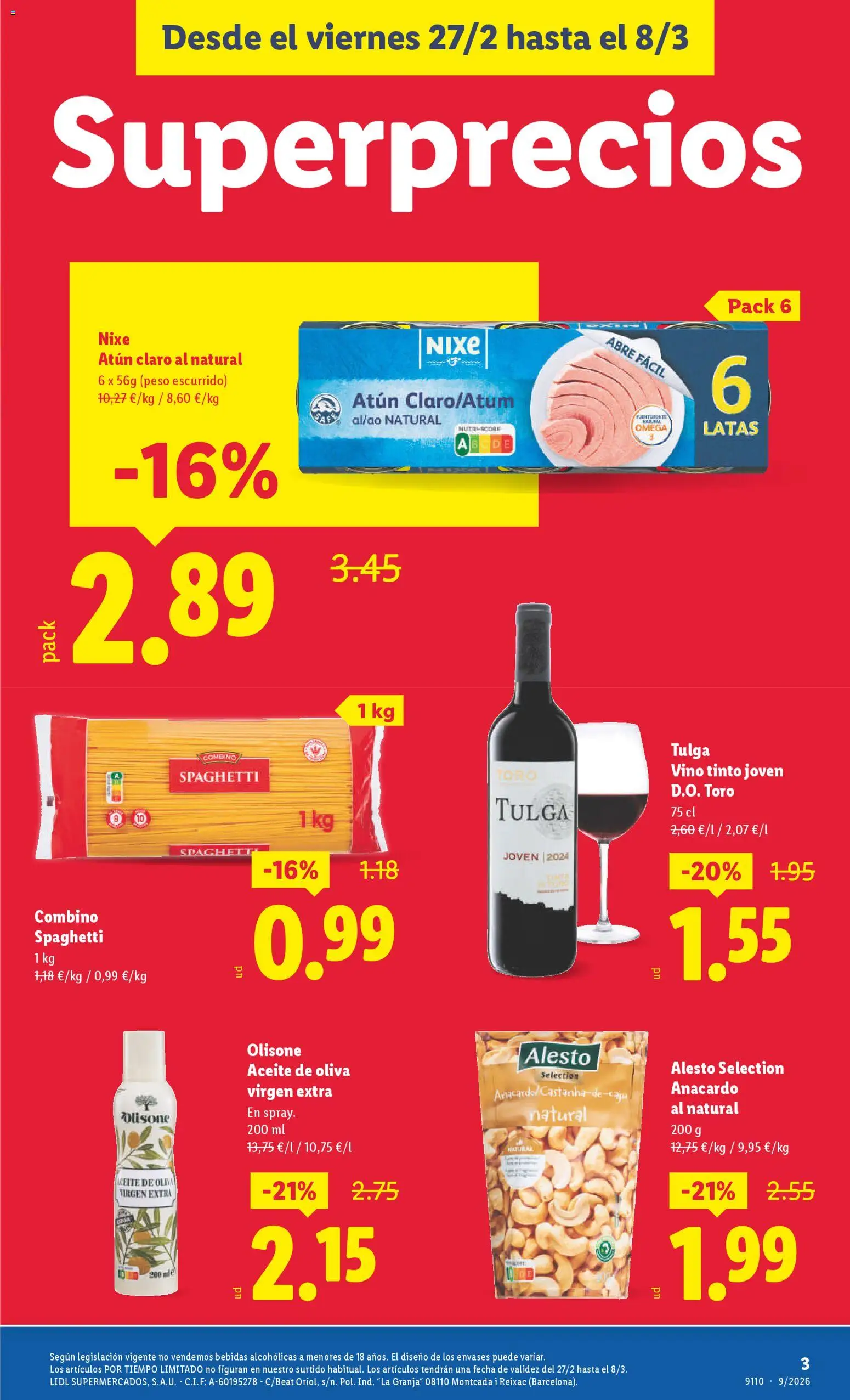 Lidl -  El Médano │ válido desde el 27.02.2026 | Página: 3