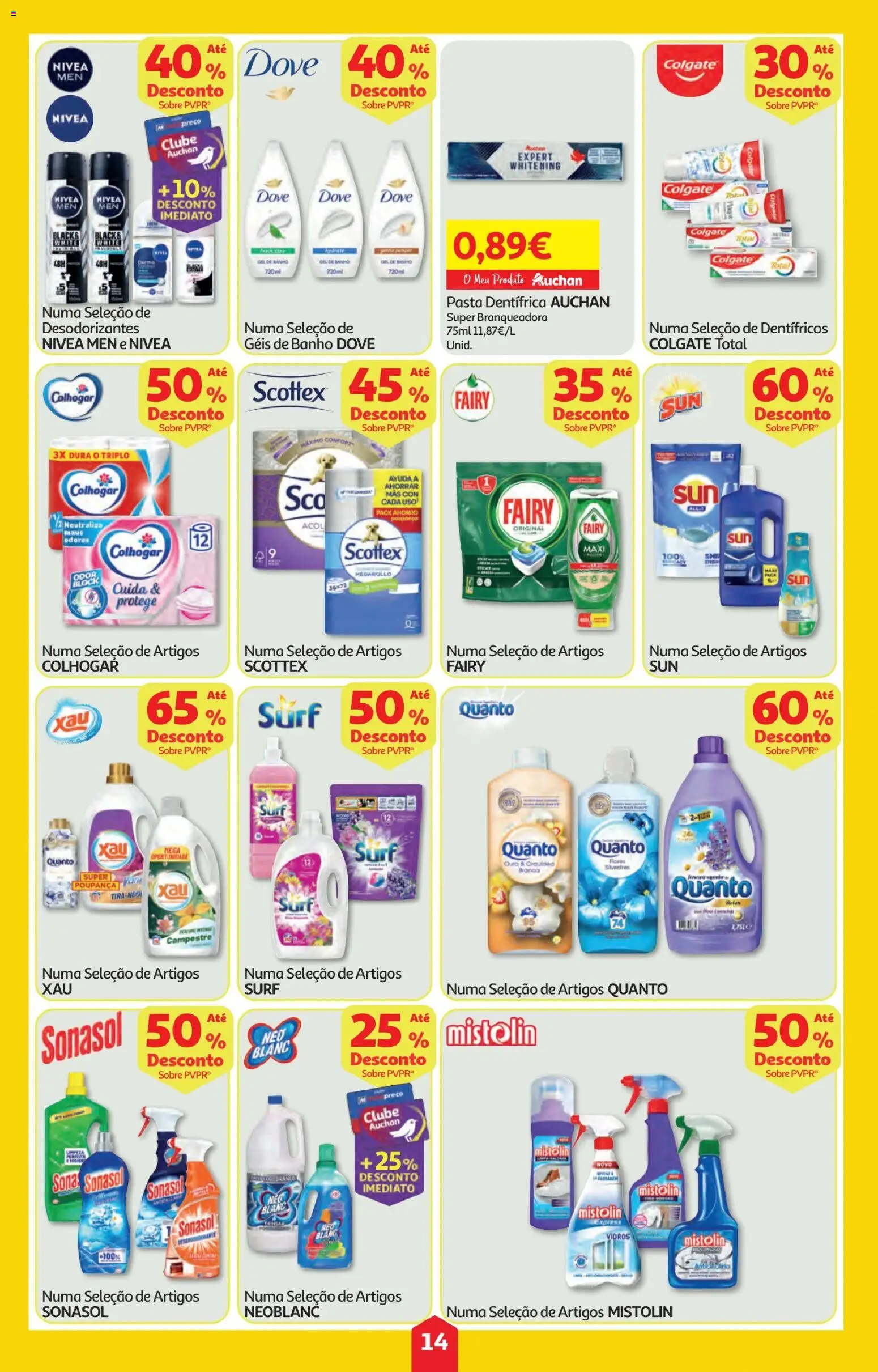 Minipreço folheto │ válido de 06.11.2025 | Página: 14 | Produtos: Gel de banho, Banho