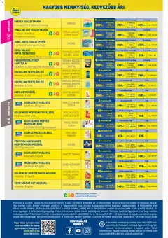 Metro Nagy Ajánlatok Kiskereskedőknek 2026/04 - amely érvényes a következő dátumtól: 07.04.2026 | Oldal: 24