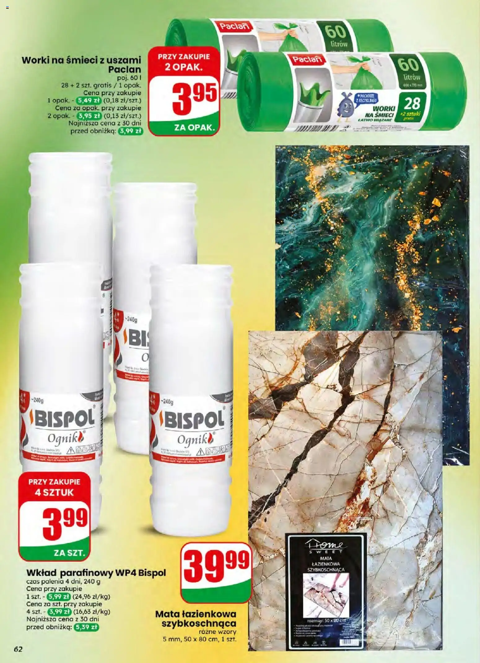 Dino gazetka od 15.04.2026 | Strona: 62 | Produkty: Mata łazienkowa