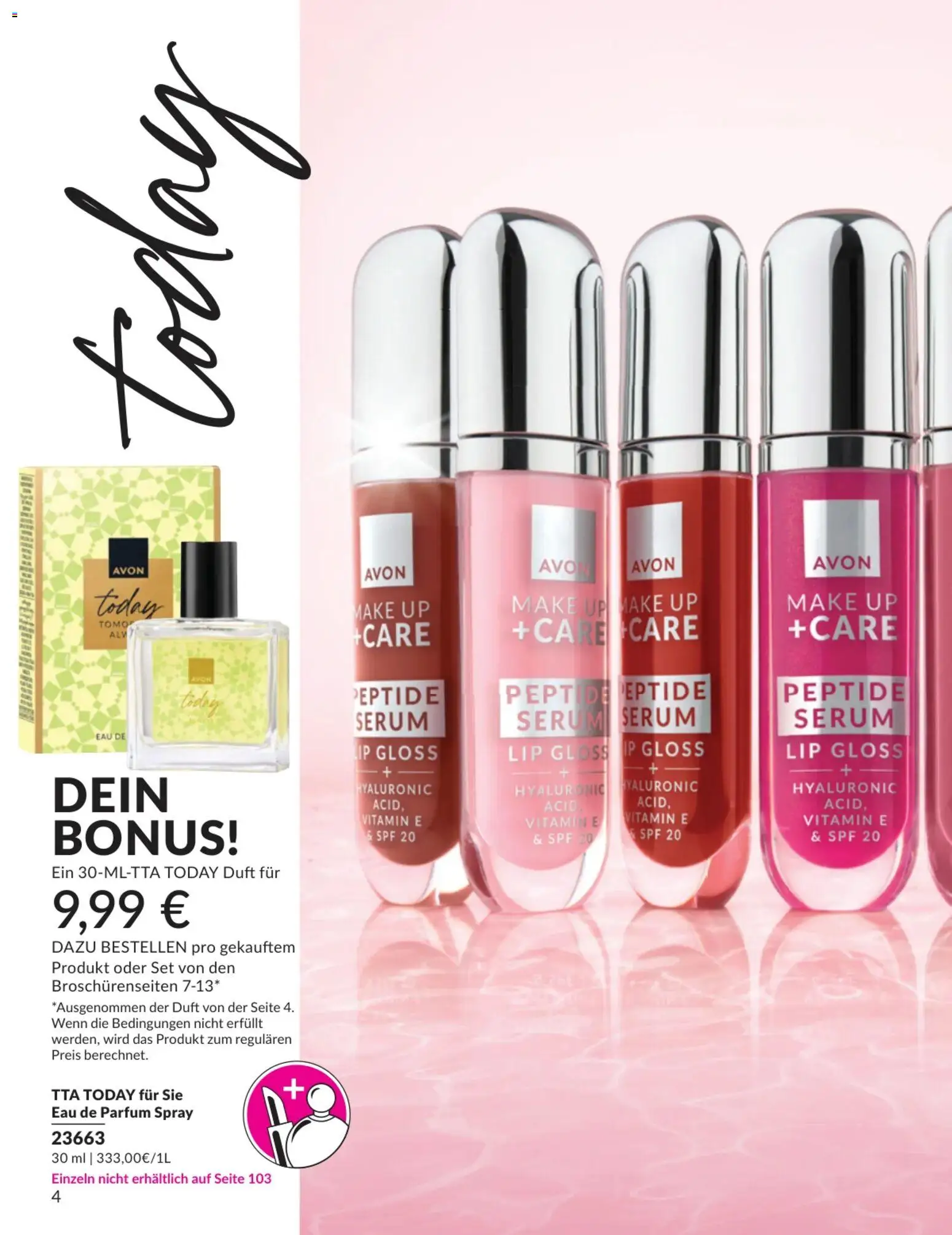 AVON Katalog Februar 2026 – gültig ab 01.02.2026 | Seite: 4 | Produkte: Parfüm, Duft, Eau de Parfum, Serum