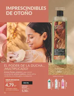 Vista previa GELES DE DUCHA, Aromas florales, picantes o que evocan recuerdos de veranos exóticos... hazte adicta a la ducha con estos geles revitalizantes. válido desde el 01.10.2025 | Página: 20 | Productos: Crema, Body, Ducha