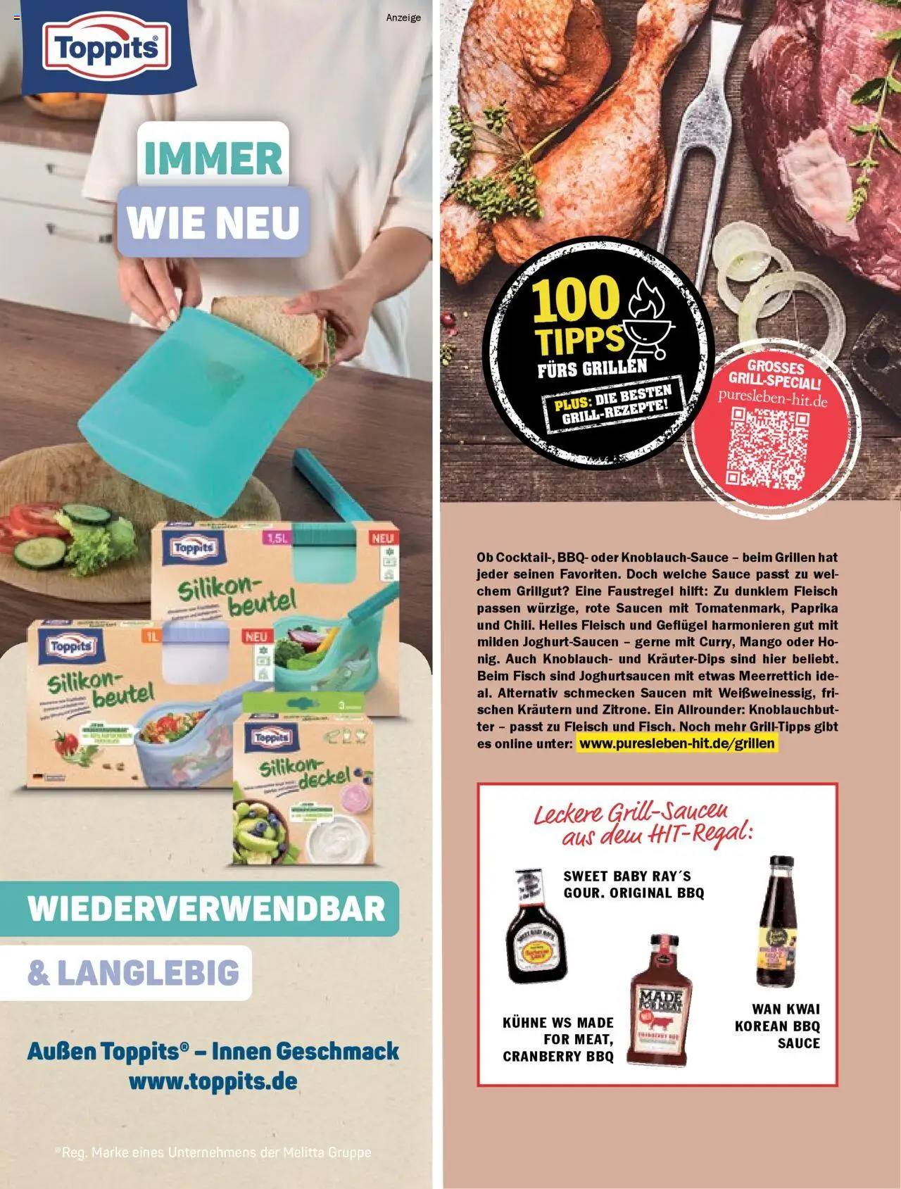 HIT  pures Leben 03/2025 - gültig ab dem 01.07.2025 | Seite: 28 | Produkte: Paprika, Mango, Knoblauch, Fleisch