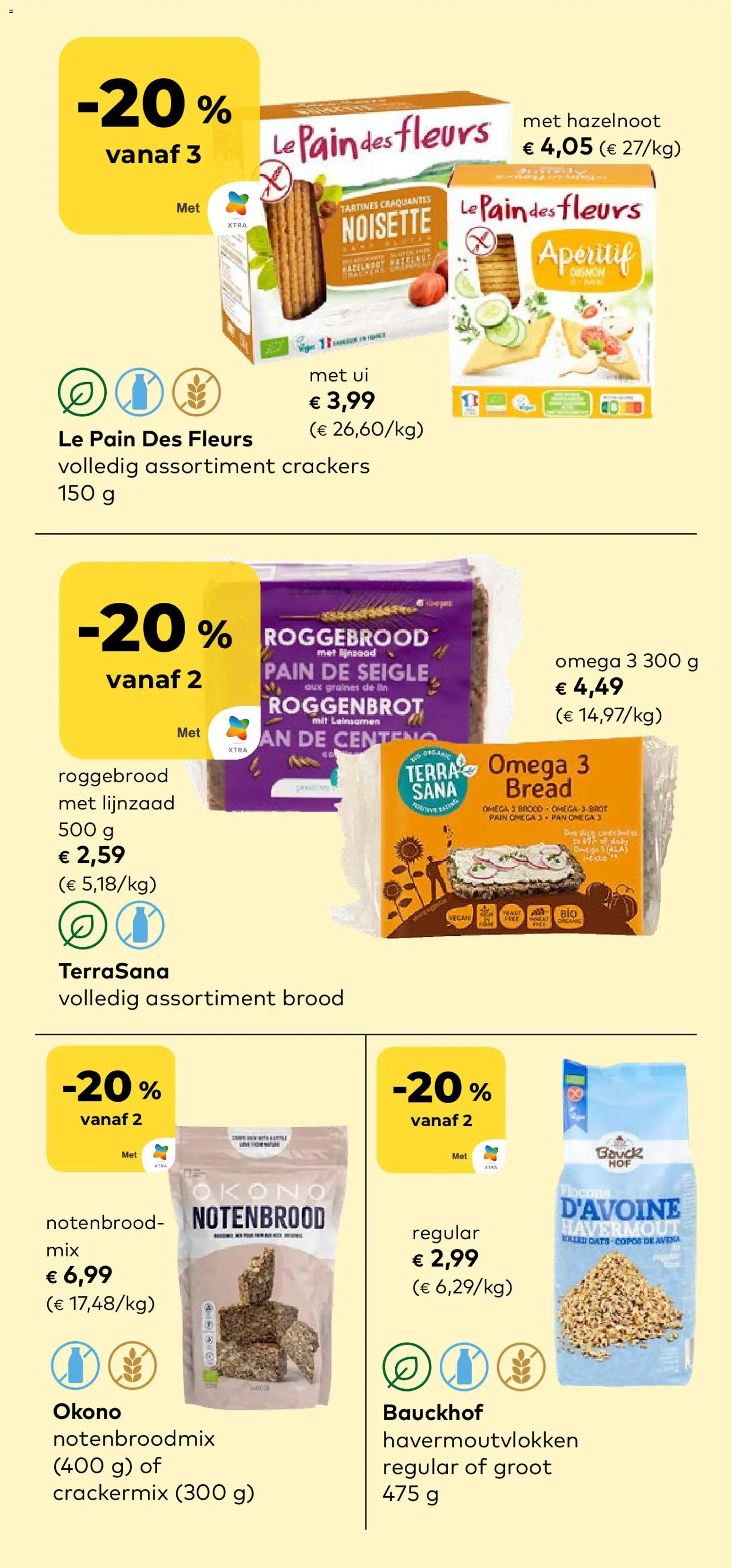 {H1} | Pagina: 7 | Producten: Haver, Ui, Brood