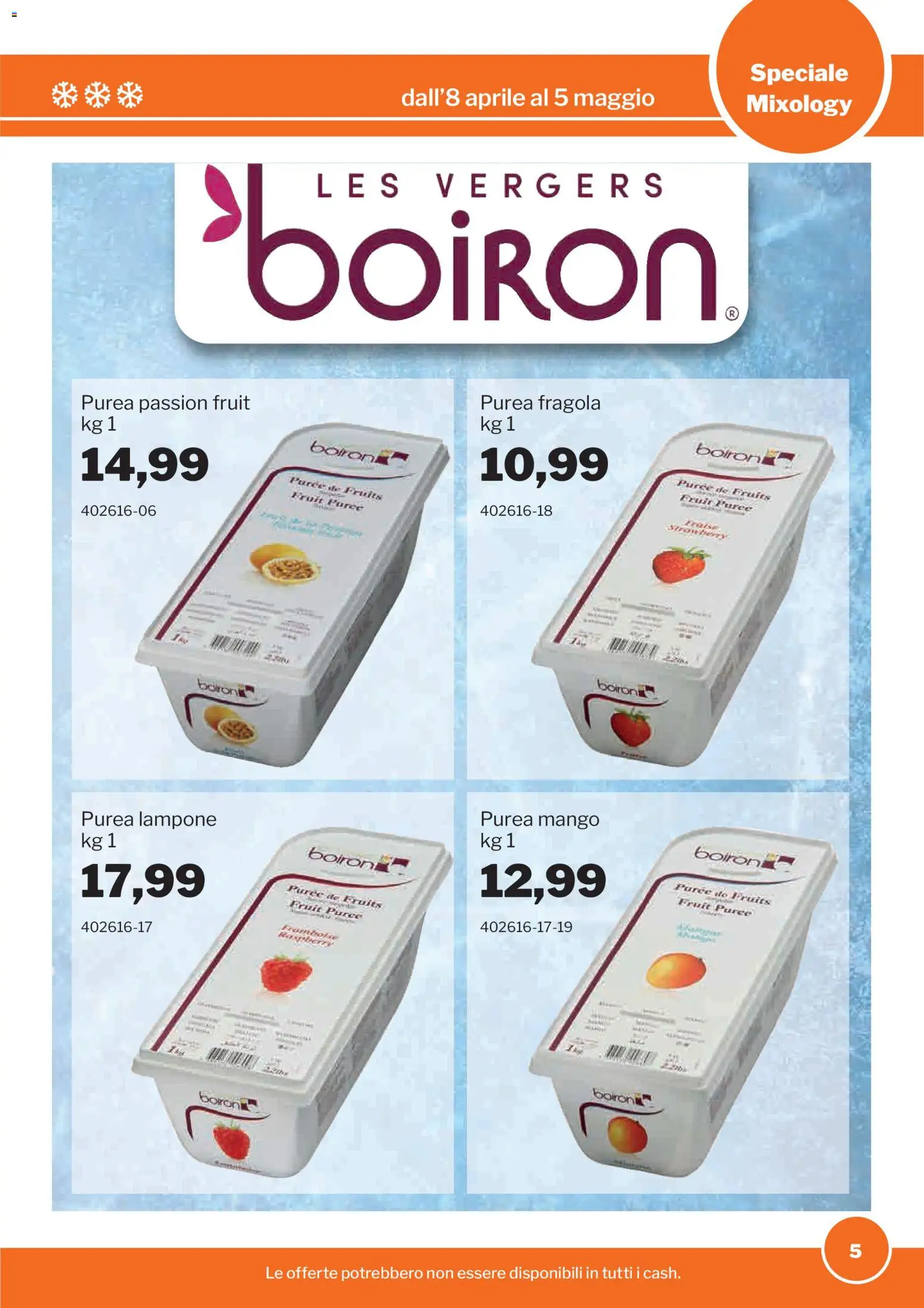 Volantino Sogegross del 08.04.2026 | Pagina: 5 | Prodotti: Mango, Lampone