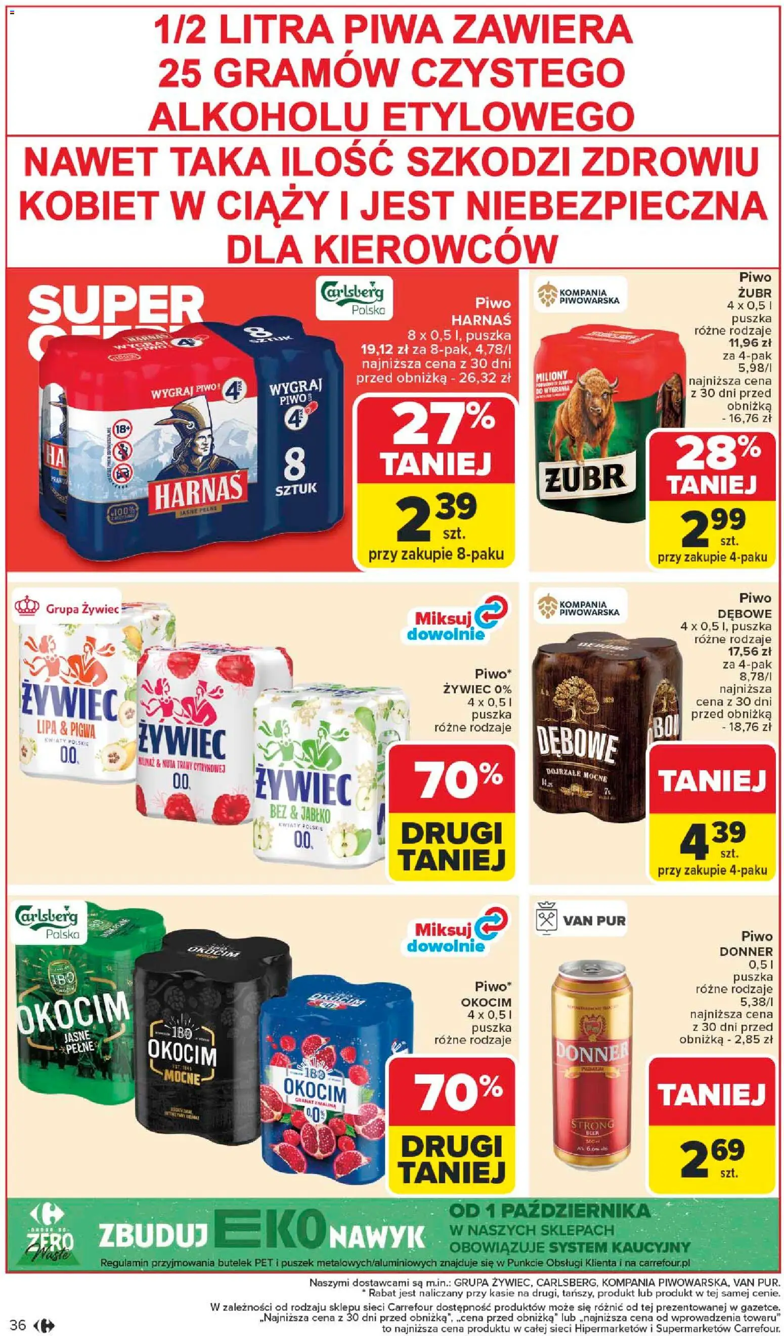 Carrefour Gazetka - Starachowice Zmieniliśmy się dla Ciebie od 27.10.2025 | Strona: 38 | Produkty: Pigwa, Trawy, Harnaś, Kwiaty