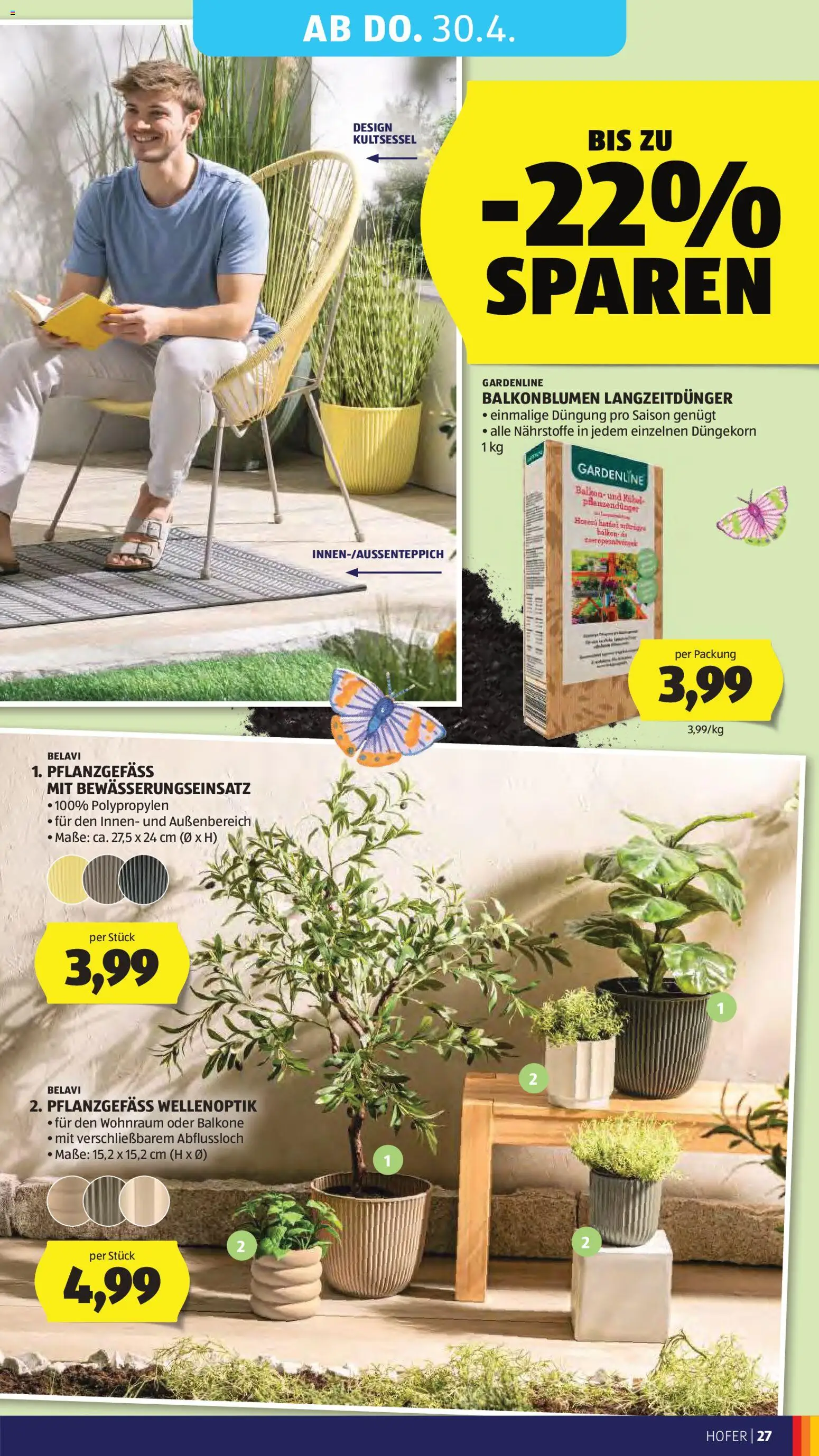 Hofer Flugblatt gültig ab 22.04.2026 | Seite: 31