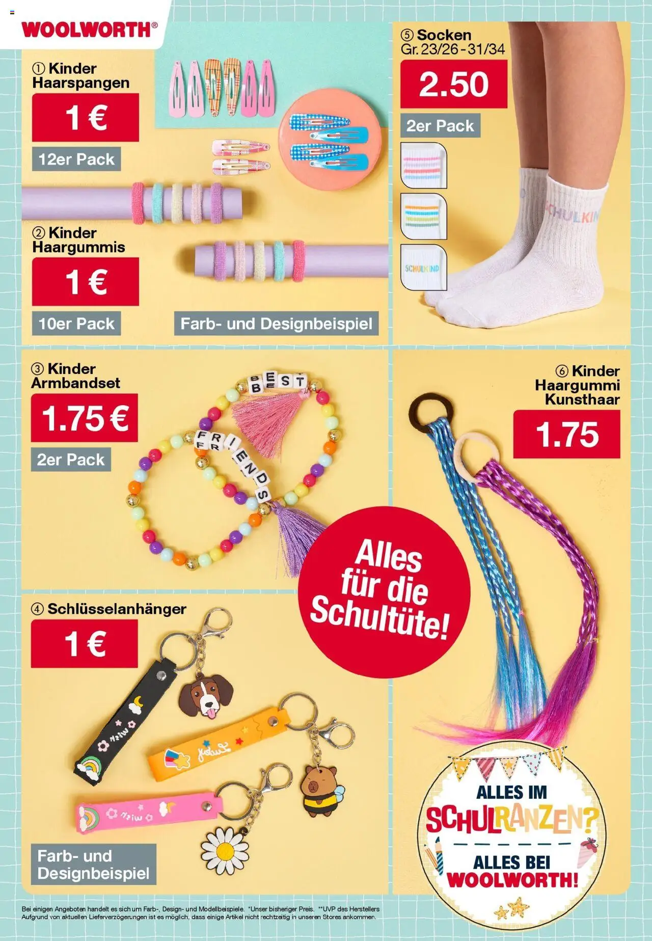 Woolworth Flugblatt gültig ab 22.08.2025 | Seite: 3 | Produkte: Socken