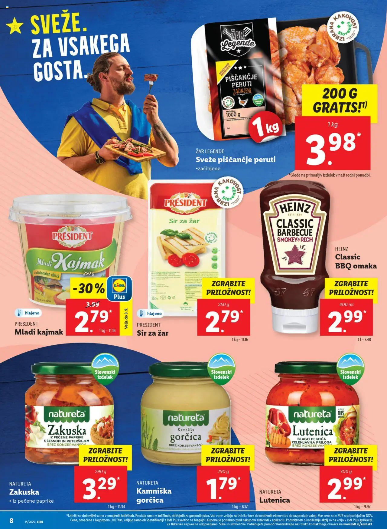 Lidl katalog │ velja od 28.08.2025 | Stran: 16 | Izdelki: Βερμούτ, Zar, Sir, Omaka