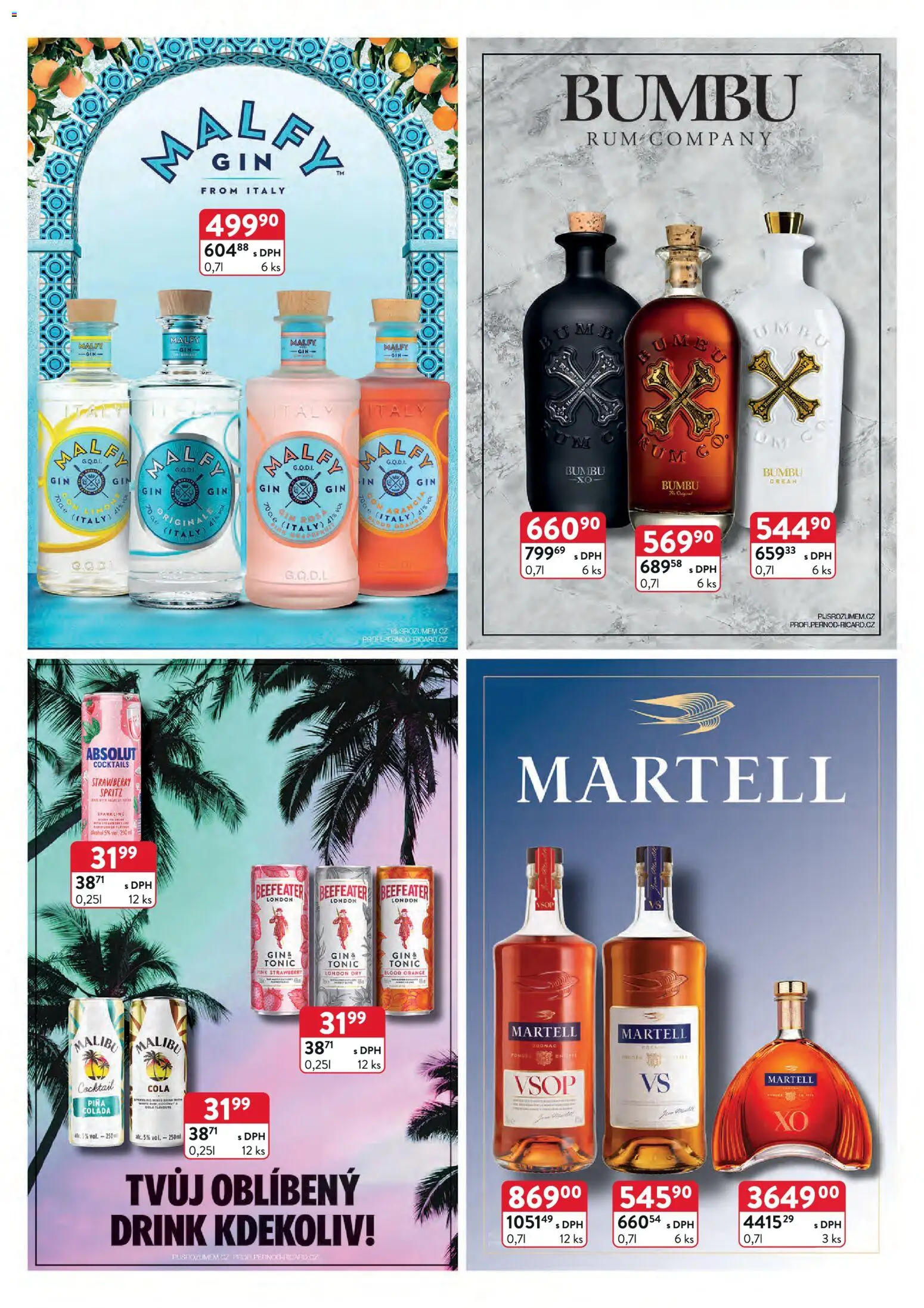 Astur & Qanto leták - Velkoobchod 12/2025 od 01.12.2025 | Strana: 32 | Produkty: Gin, Spritz, Malibu, Cola