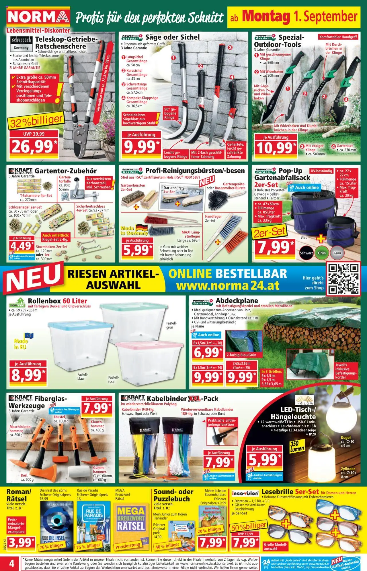 Norma Flugblatt gültig ab 01.09.2025 | Seite: 4