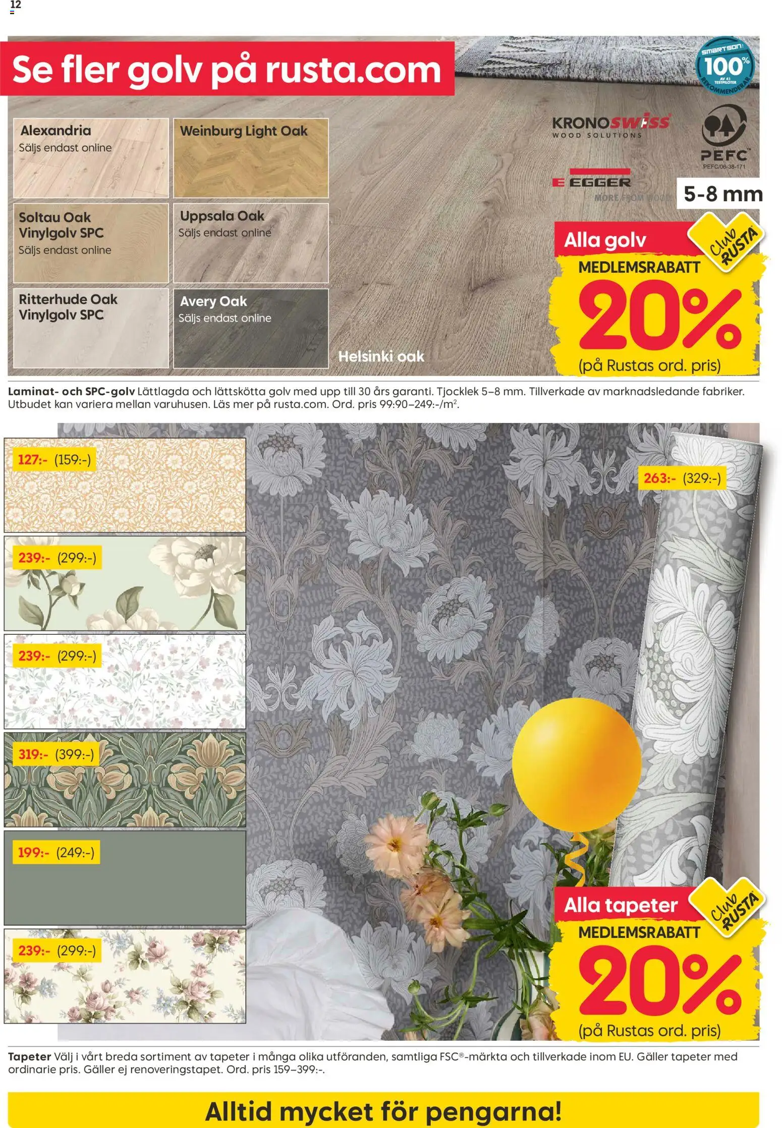 Rusta reklamblad aktuell från 20.04.2026 | Sida: 12 | Produkter: Galler