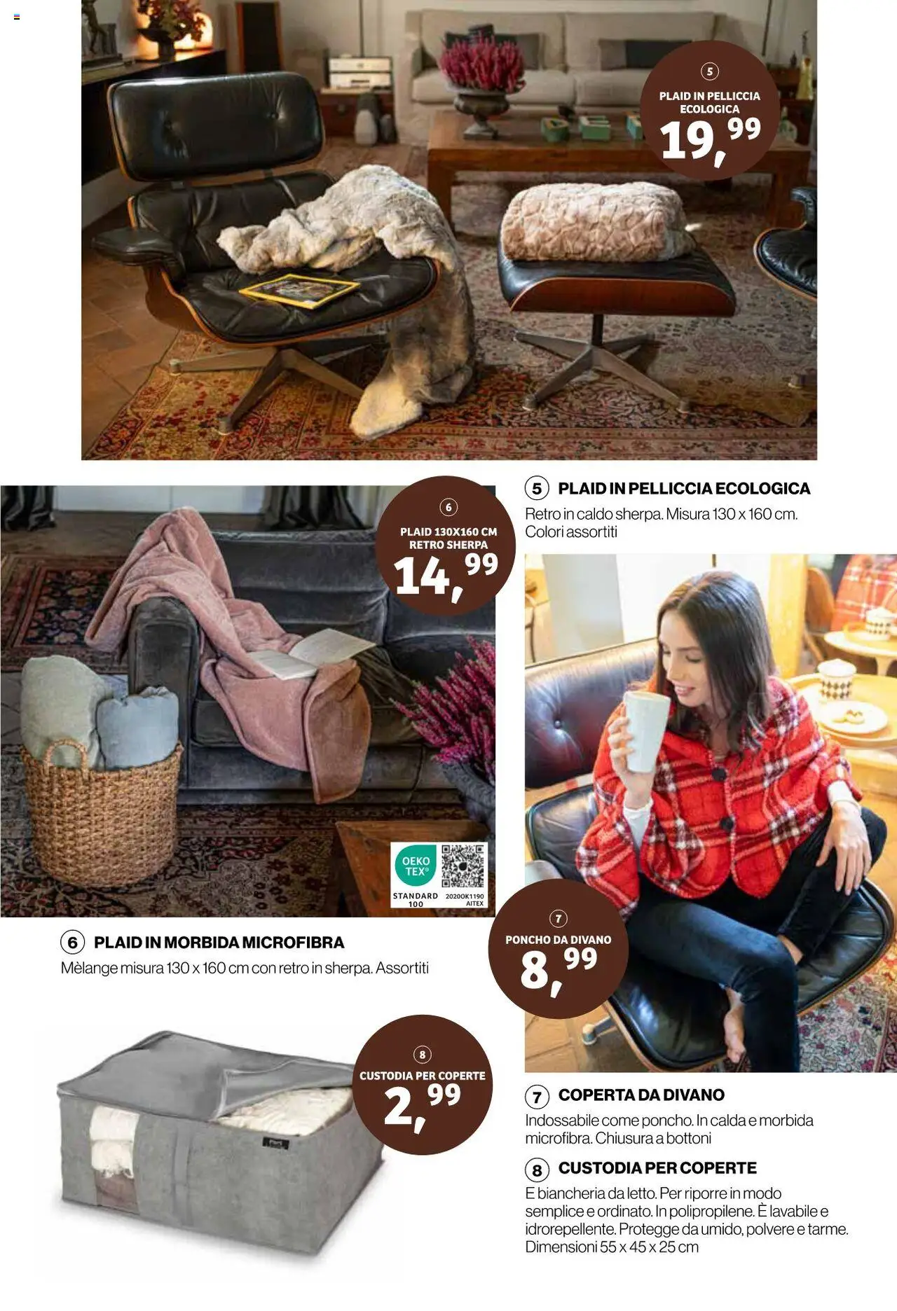Volantino IN's del 15.10.2025 | Pagina: 3 | Prodotti: Plaid, Coperta, Divano