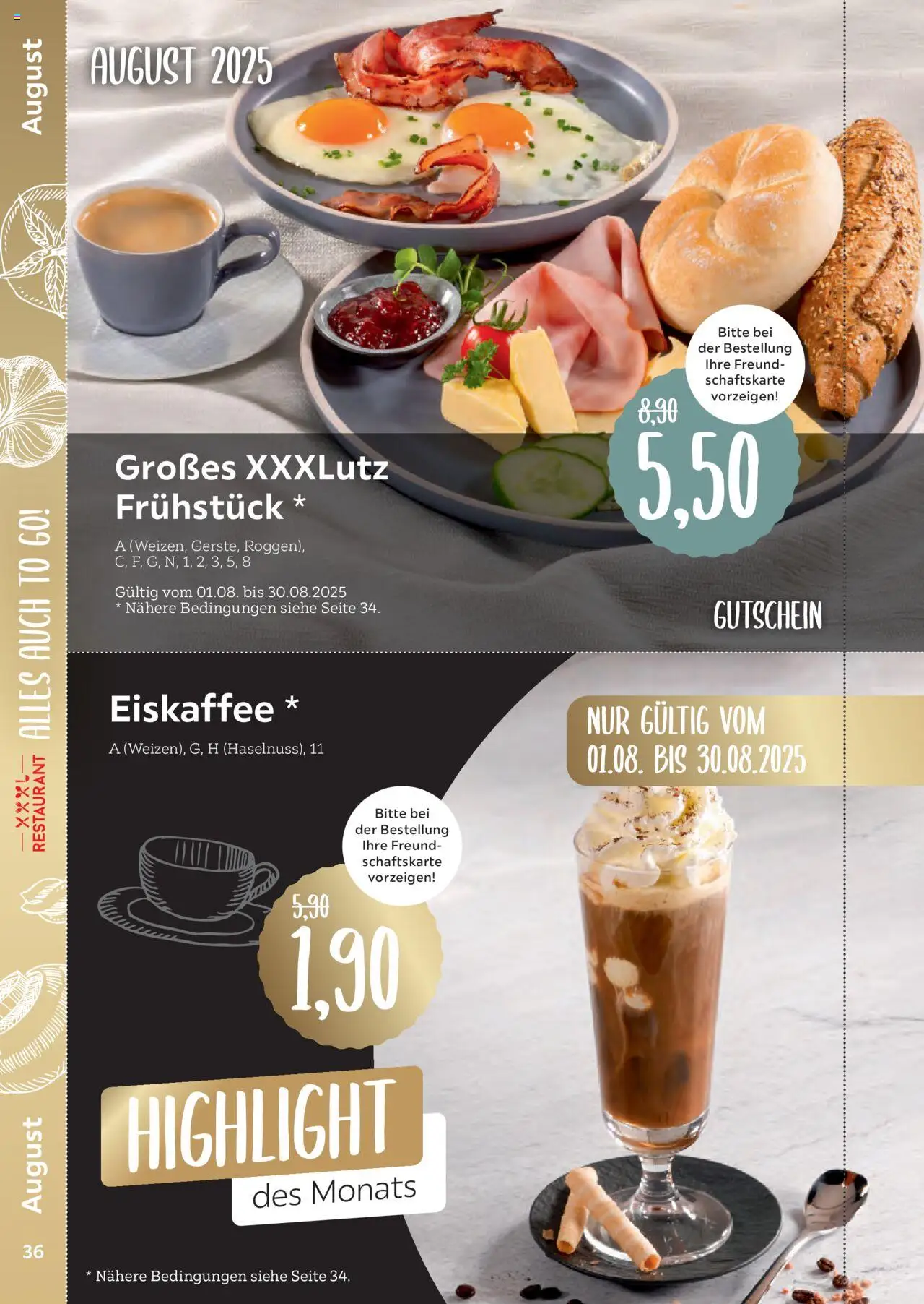 XXXL Lutz Restaurantgutscheine - gültig ab dem 01.08.2025 | Seite: 4
