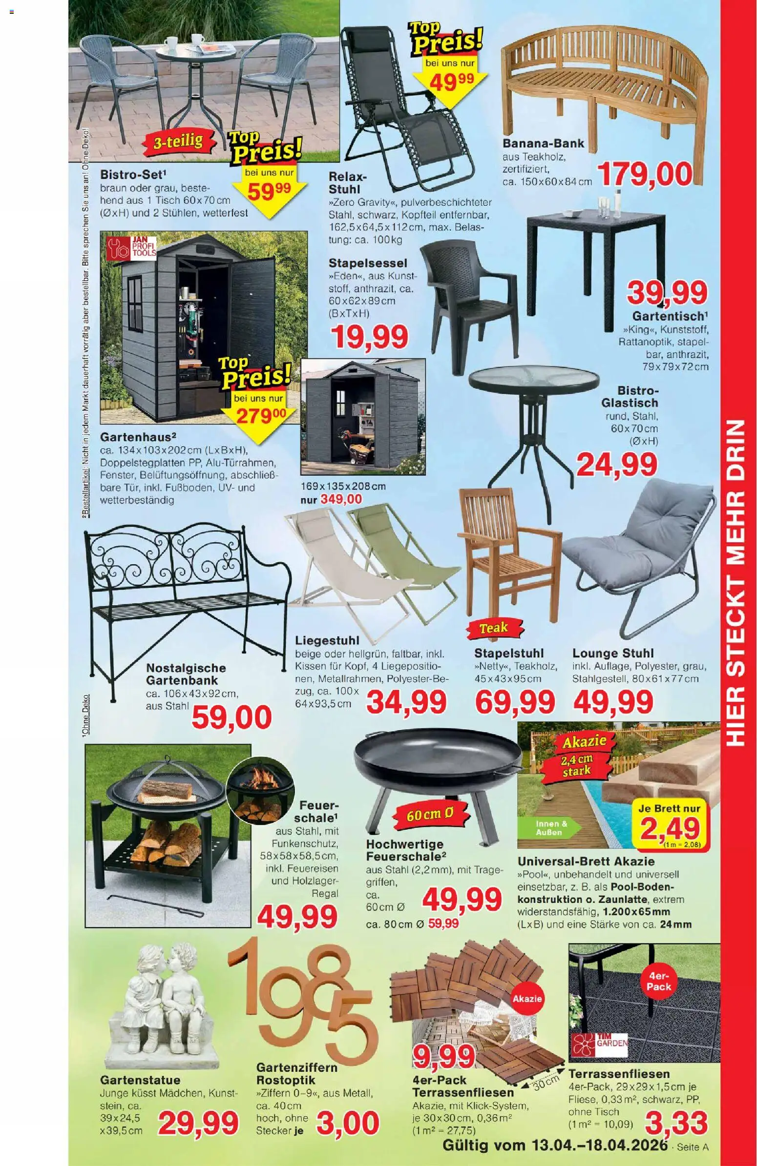 Wiglo Wunderland Prospekt – gültig ab 13.04.2026 | Seite: 7 | Produkte: Kissen, Regal, Tisch, Stuhl