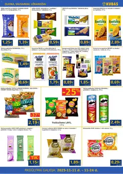 Kubas leidinys galioja nuo 11.11.2025 | Puslapis: 6 | Prekių: Riešutai, Sausainiai, Kukurūzai, Druska