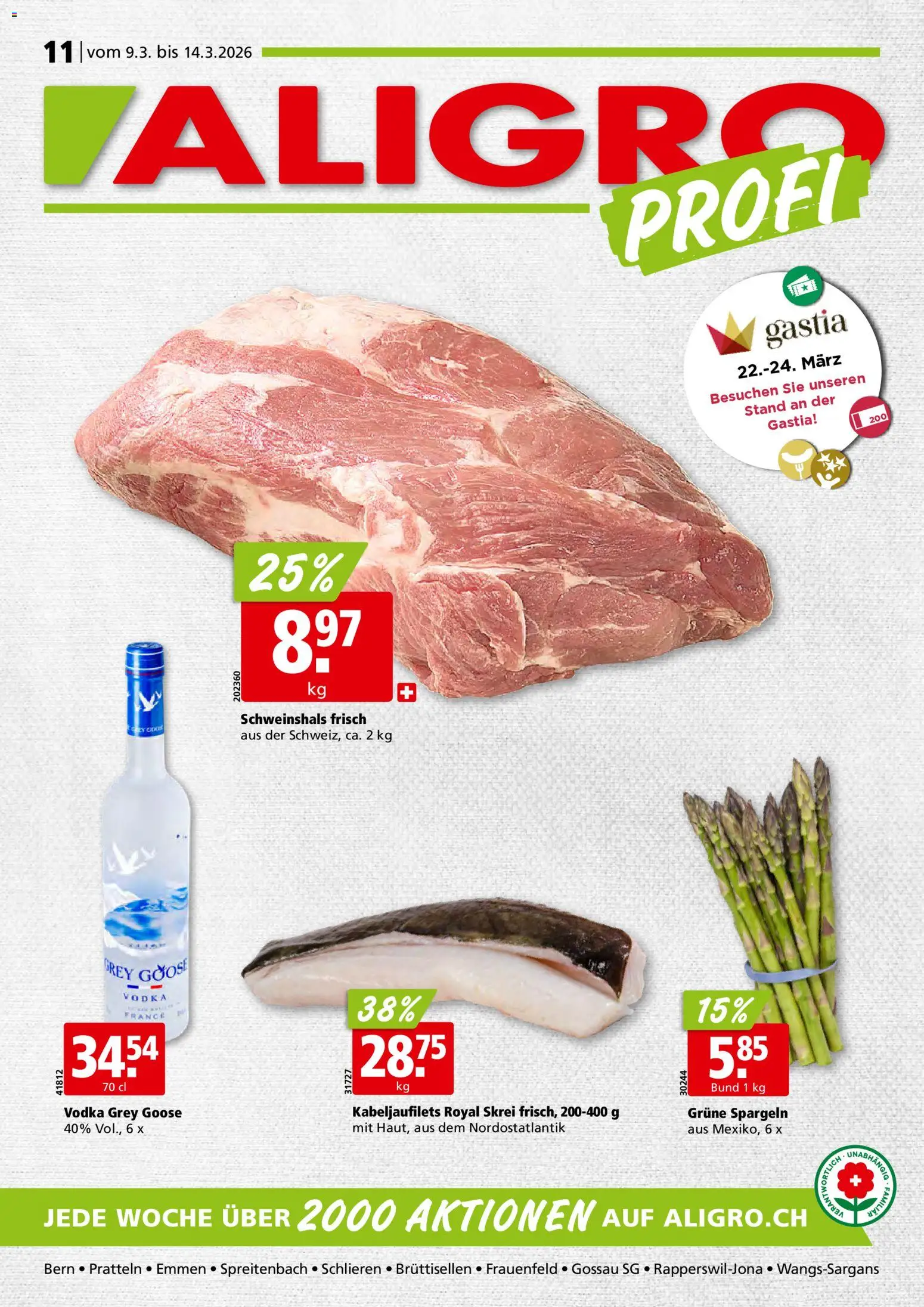 Aligro aktionen – gültig ab 09.03.2026 | Seite: 1