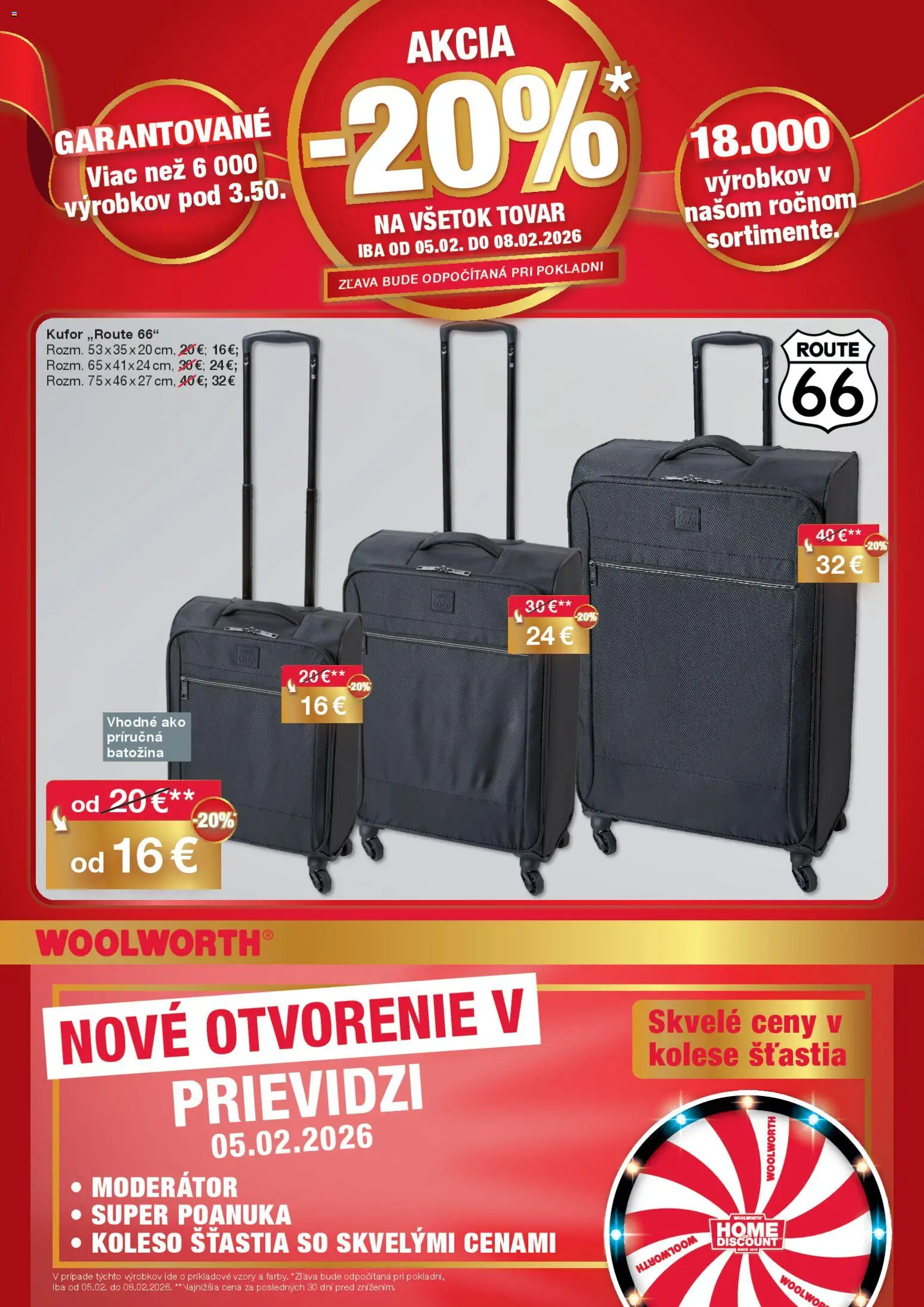 Nové Woolworth akcie – leták je platný od 01.02.2026 | Strana: 8 | Produkty: Kufor