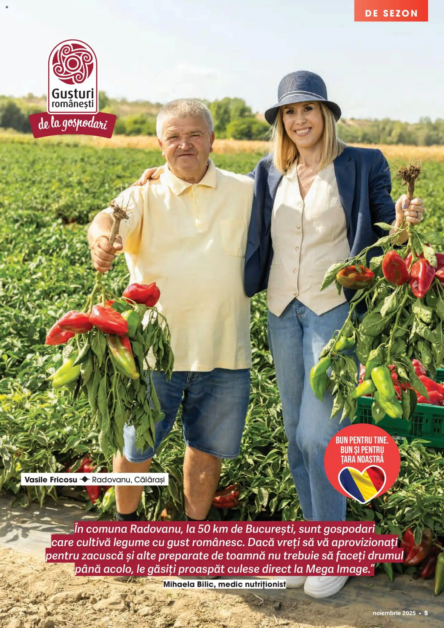 Noul catalog Mega Image – valabil de la 30.10.2025 | Pagină: 5 | Produse: Zacuscă, Legume