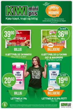 Forhåndsvisning av Kiwi kundeavis gyldig fra 02.02.2026