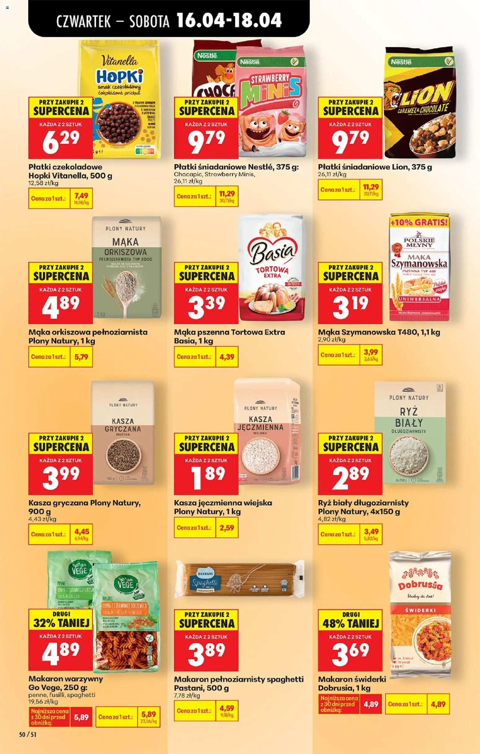 Biedronka gazetka od czwartku od 16.04.2026 | Strona: 68 | Produkty: Melon, Napoje, Coca cola, Sok