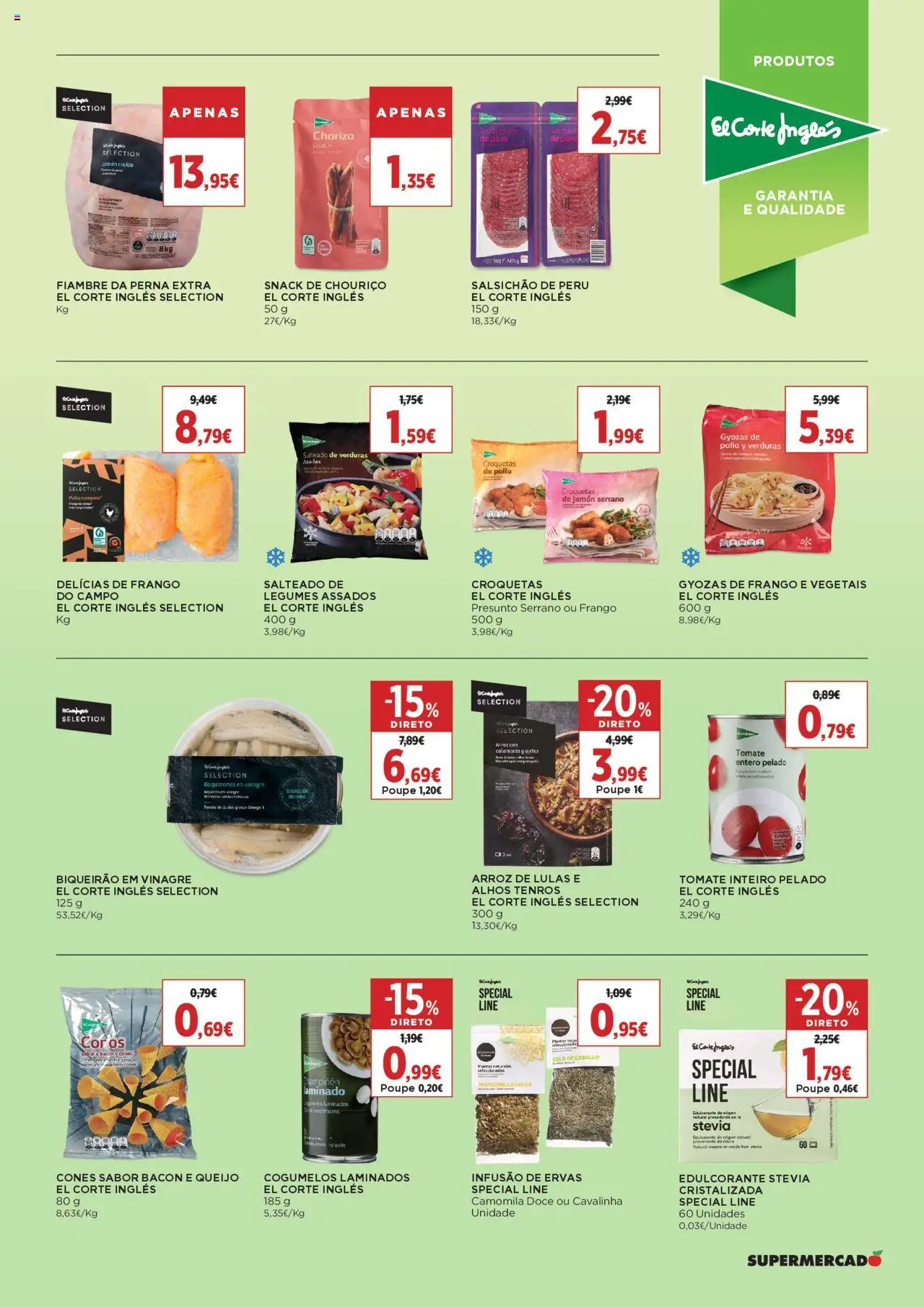 El Corte Ingles folheto │ válido de 22.08.2025 | Página: 25 | Produtos: Bacon, Frango, Peru, Alhos