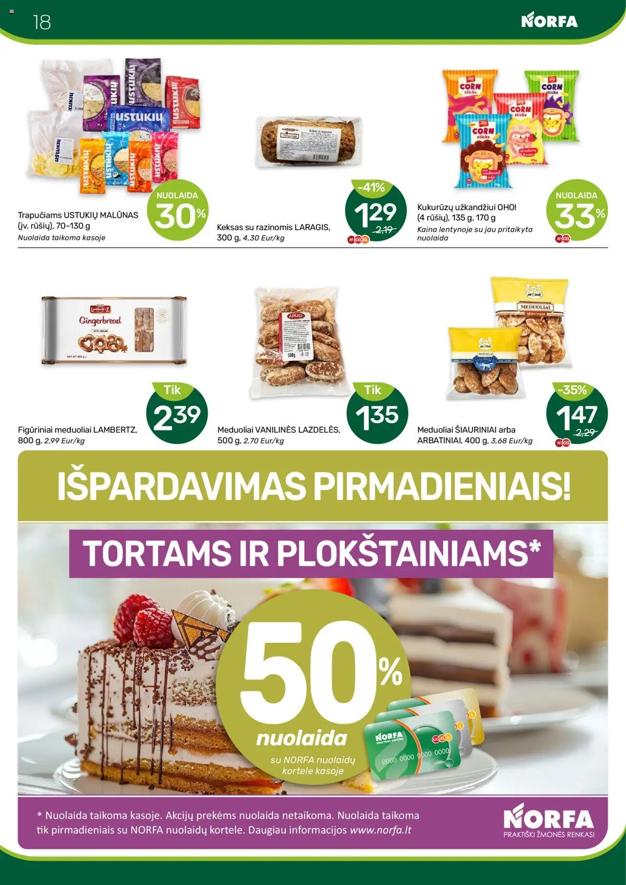 NORFA leidinys│galioja nuo 07.08.2025 | Puslapis: 18
