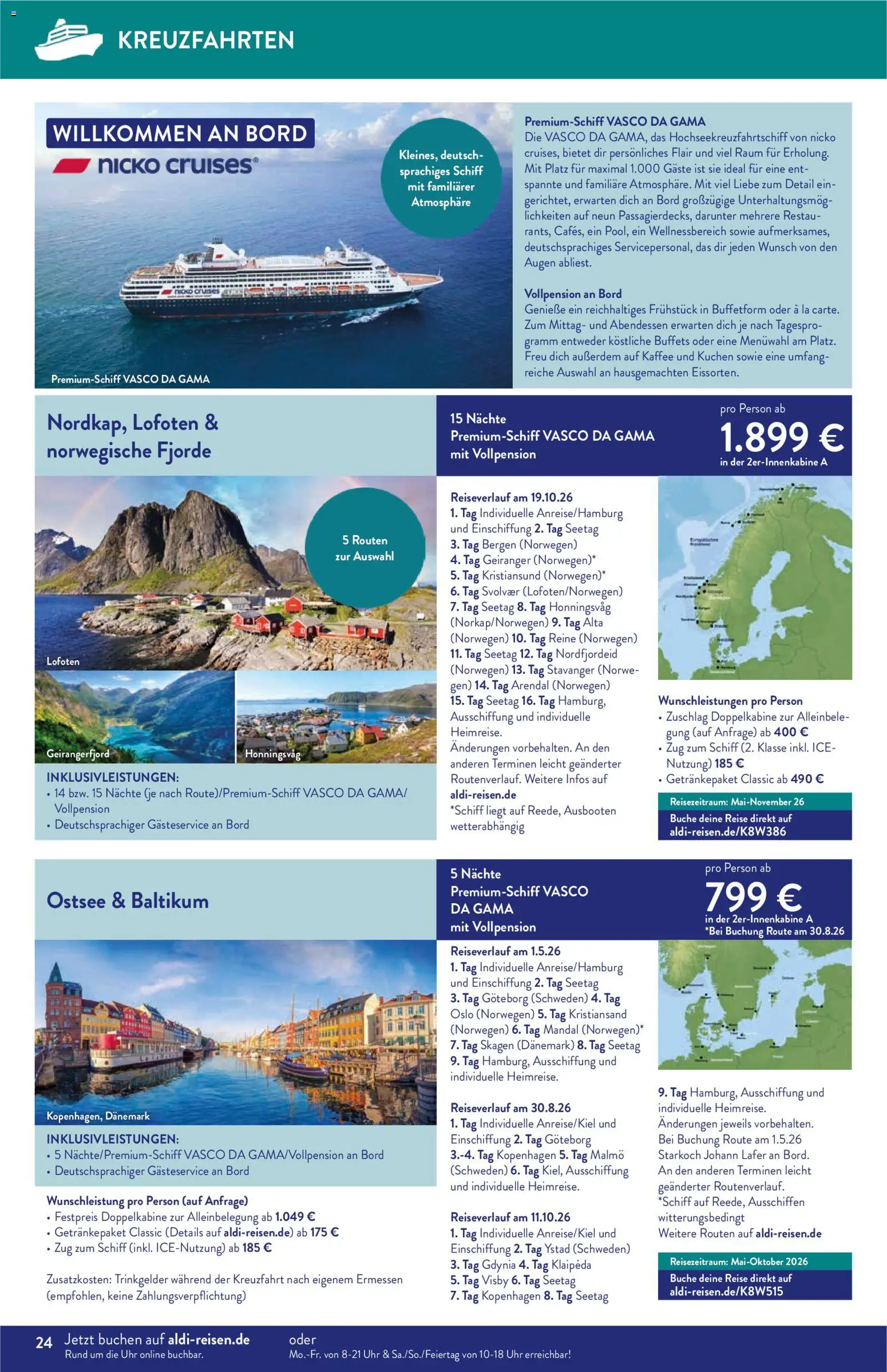 Aldi Reisen Prospekt 	 – gültig ab 01.12.2025 | Seite: 24