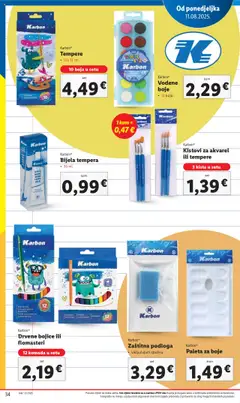 Lidl katalog | vrijedi od 31.07.2025 | Stranica: 34