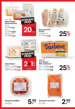  | Pagina: 2 | Producten: Salade, Tonijn, Kip, Wortelen