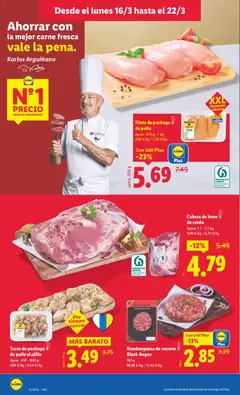 Vista previa Cabeza de lomo de cerdo, Aprox. 1,7-2,5 kg válido desde el 16.03.2026 | Página: 8 | Productos: Cerdo, Tacos, Filete, Σοκολατούχο γάλα