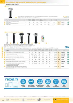 Rexel - Prévisualisation de Rexel Éclairage valide à partir de 01.12.2024 | Page: 94 | Produits: Batterie, Télécommande, Panneau solaire