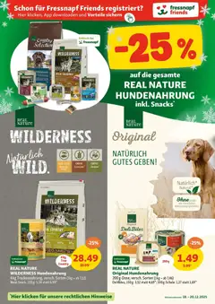 Fressnapf Flugblatt ab 18.12.2025 gültig | Seite: 4 | Produkte: Getreide, Mango, Fisch
